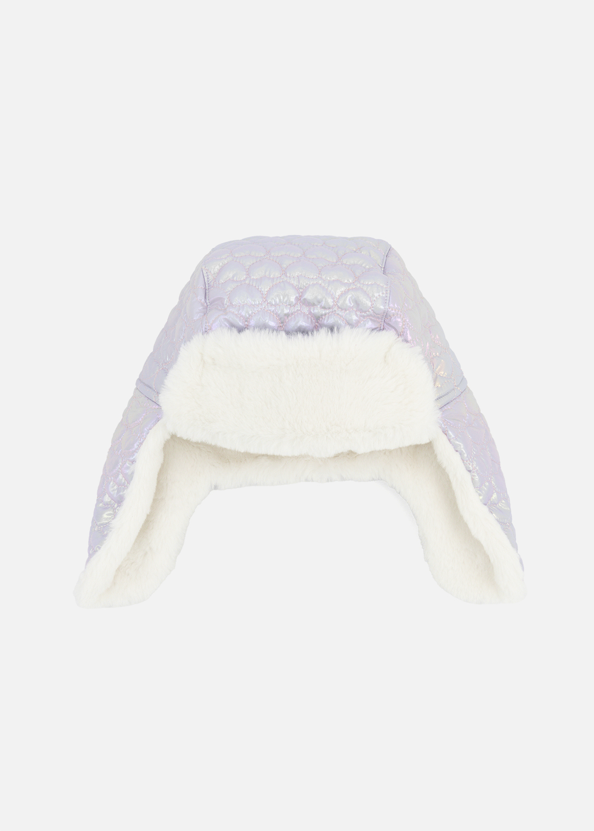Heart Quilted Trapper Hat