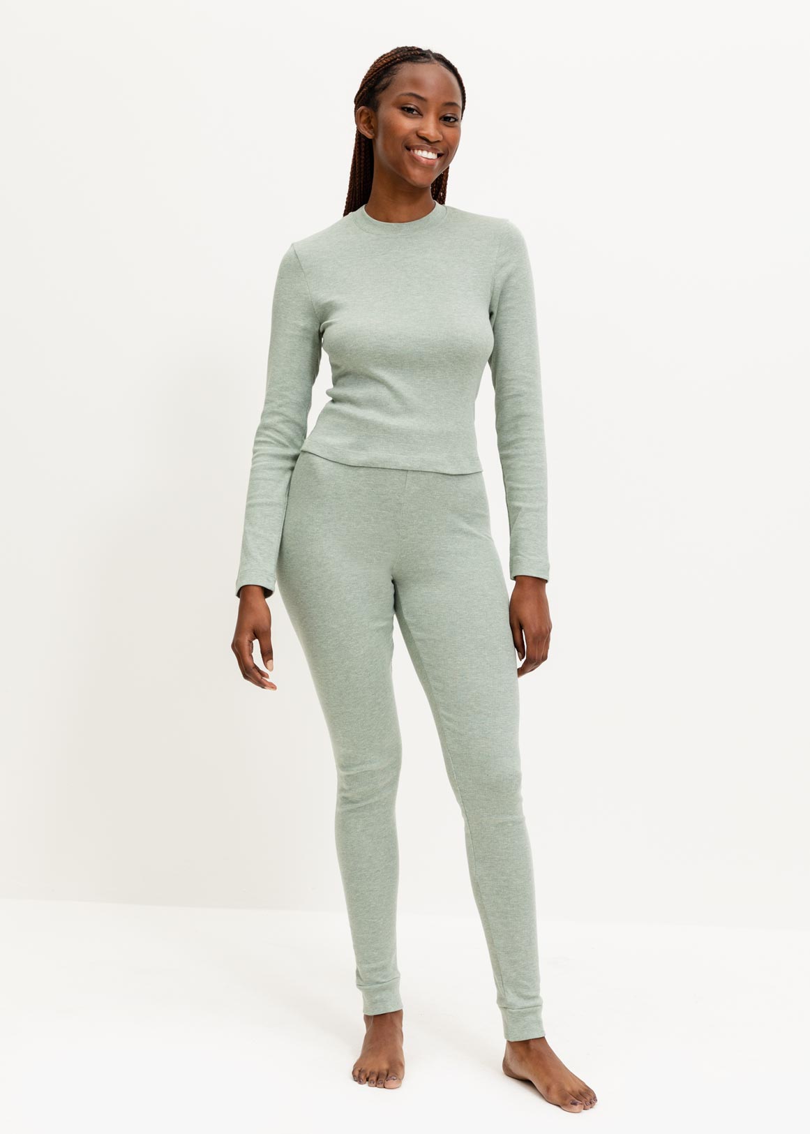 Heat Gen Ribbed Leggings | Woolworths.co.za