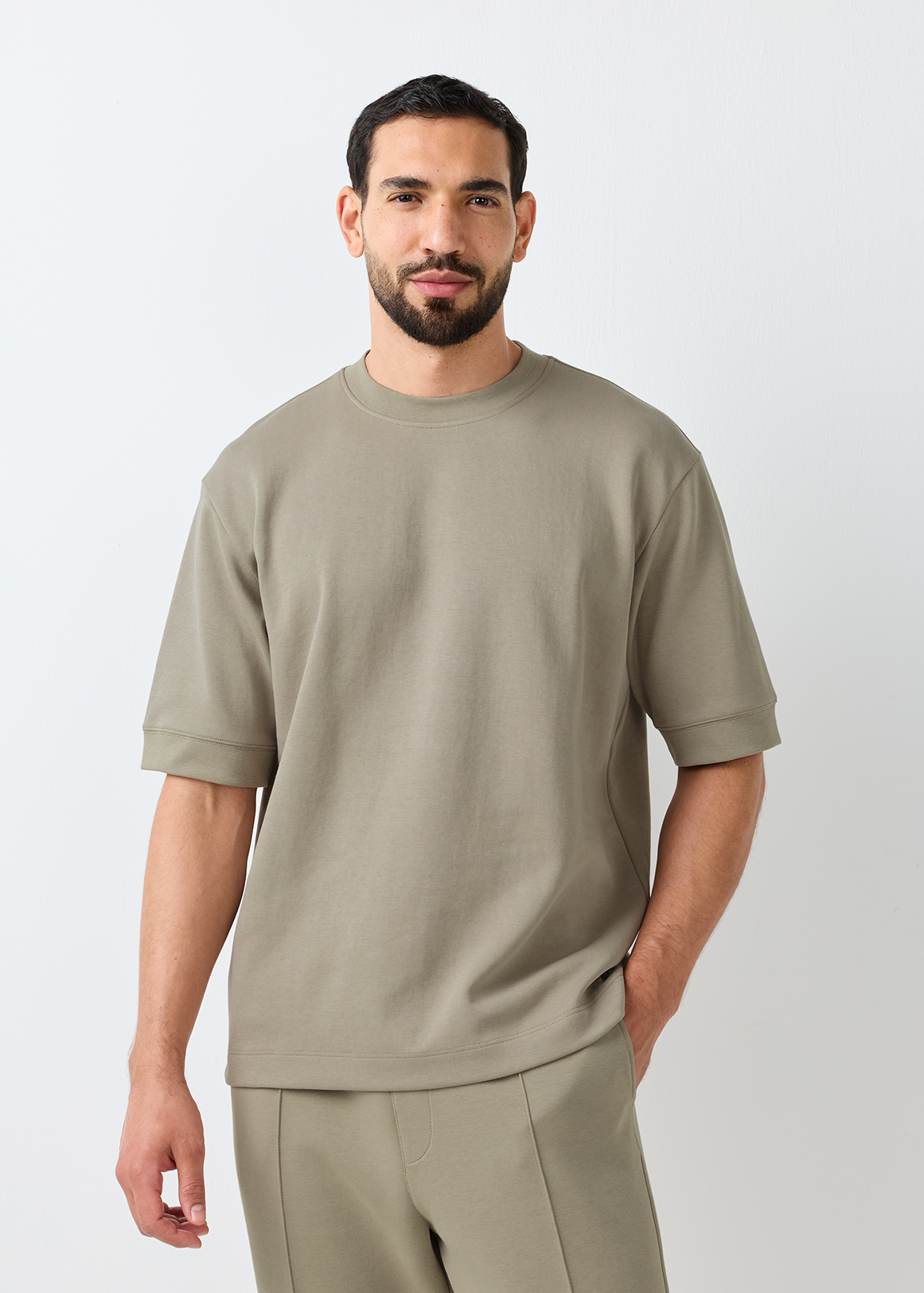 Heavyweight Relaxed Fit Interlock T-shirt