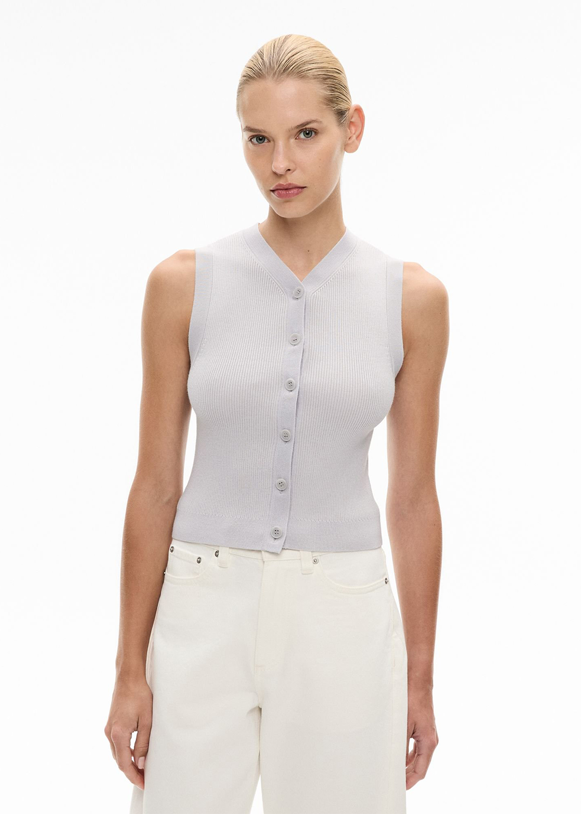 Hi V Knit Vest