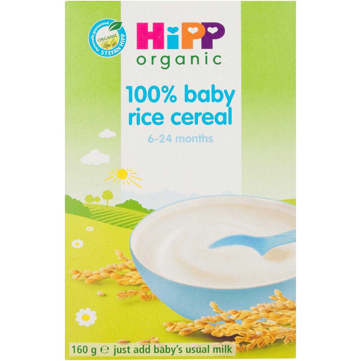 HiPP Organic 100% Baby Rice Cereal 160 g