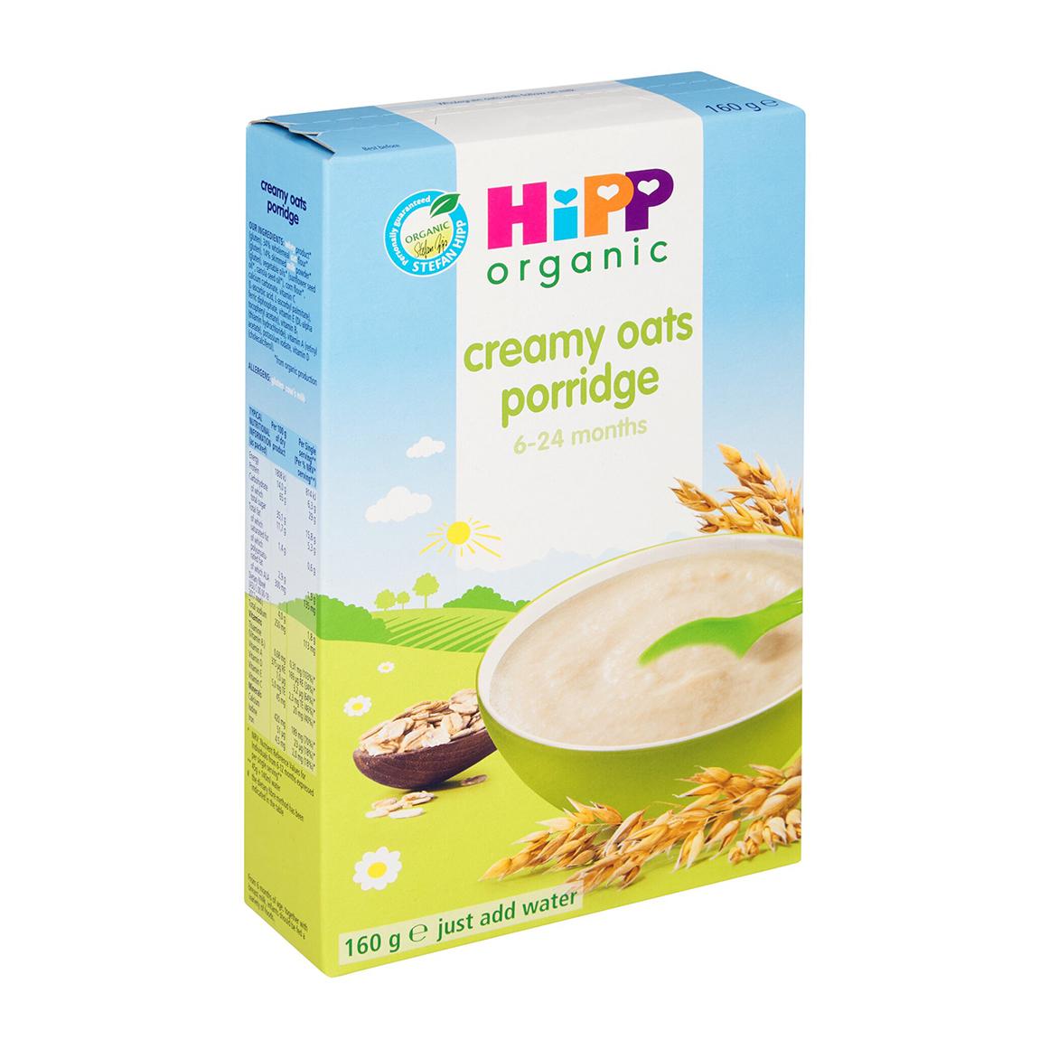 HiPP Organic Creamy Oats Porridge 160 g - Main Image