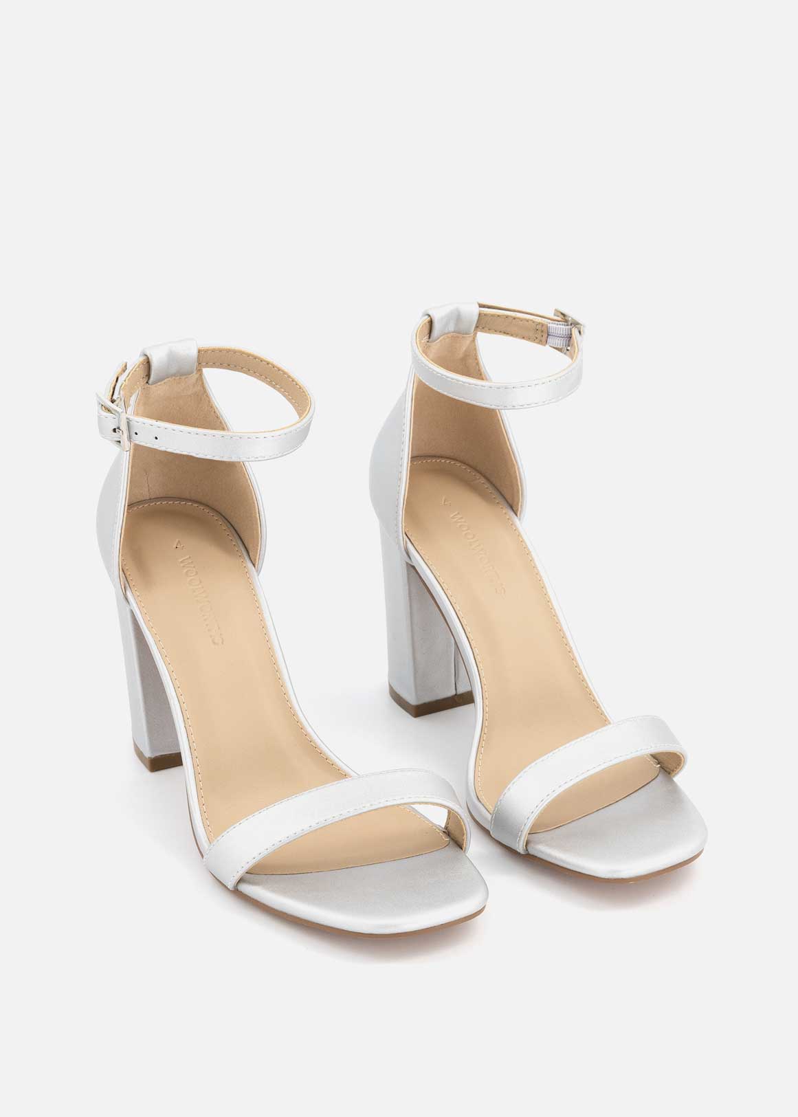 High Ankle Strap Block Heel Sandals | Woolworths.co.za
