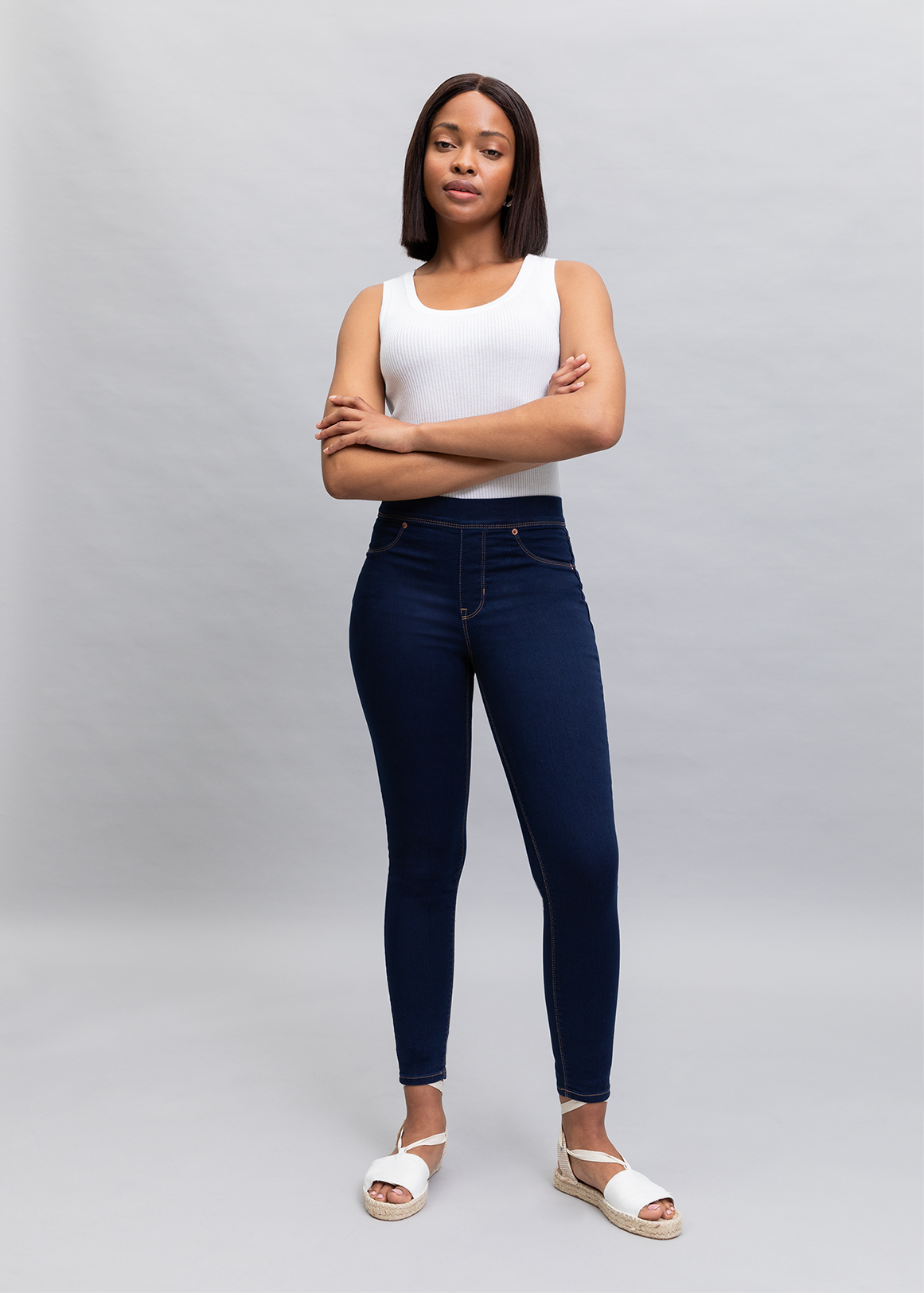 High Rise Jean Leggings