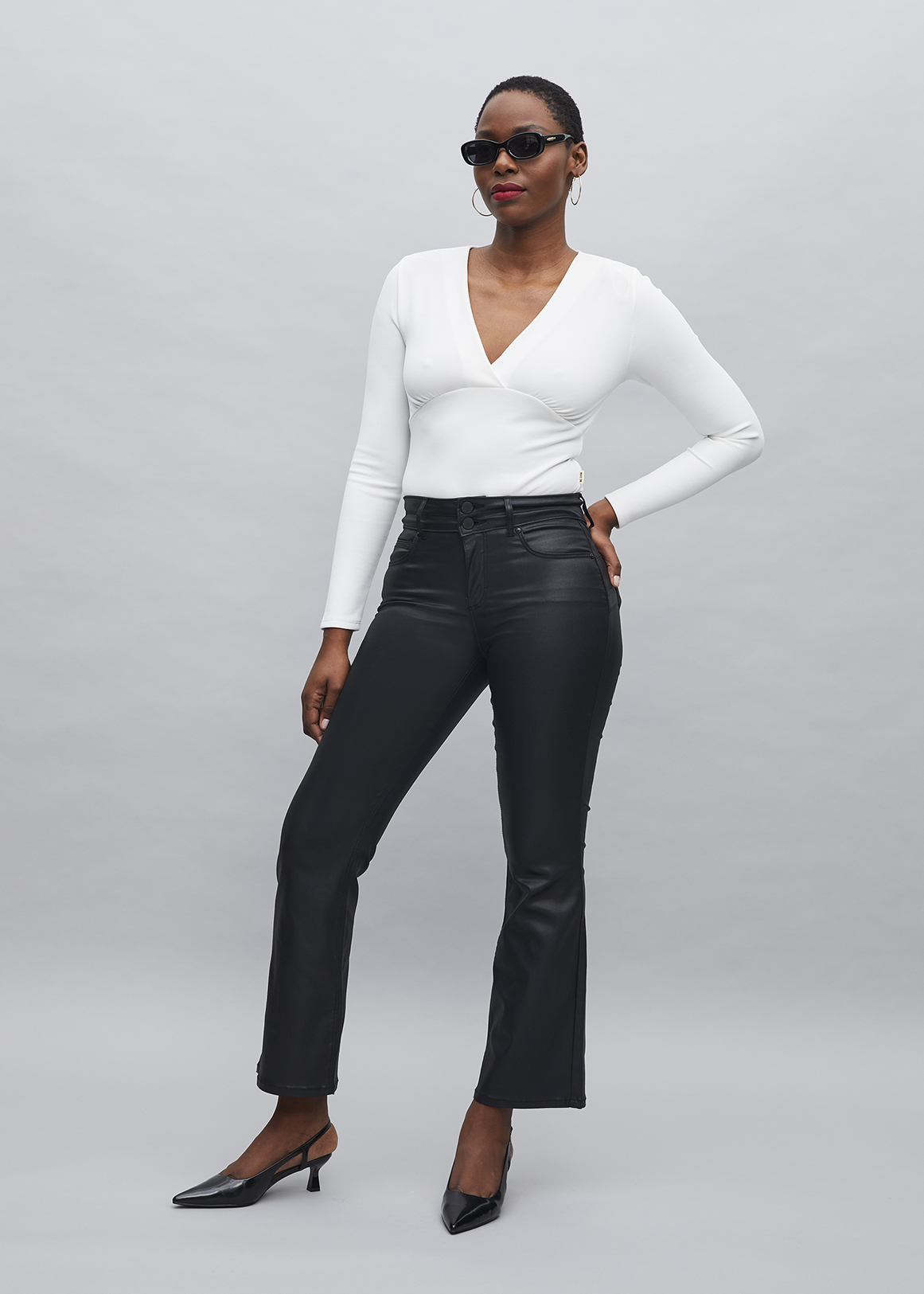 High Rise Sculpt & Lift Flare Jeans