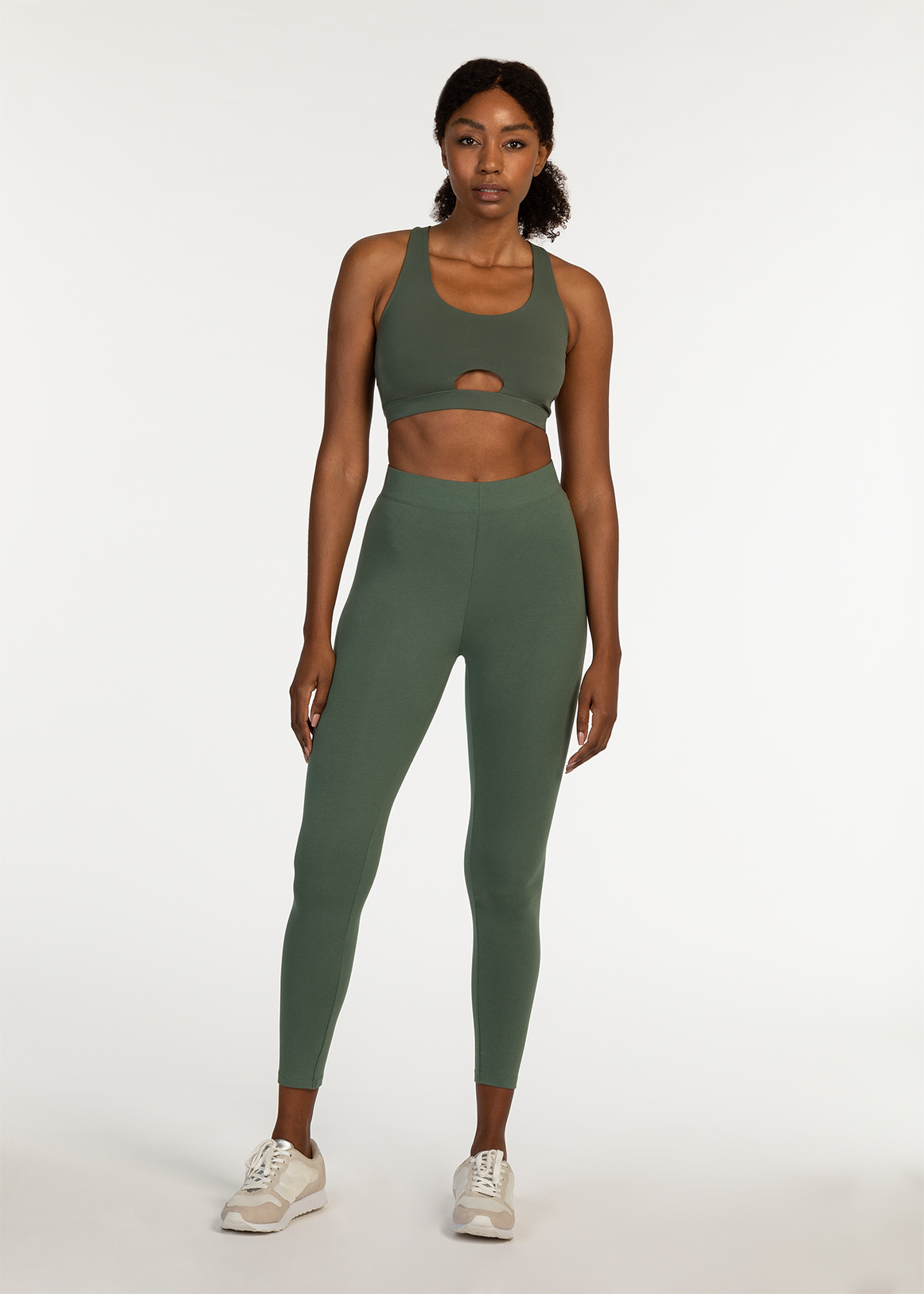 High Rise Stretch Cotton Leggings | Woolworths.co.za