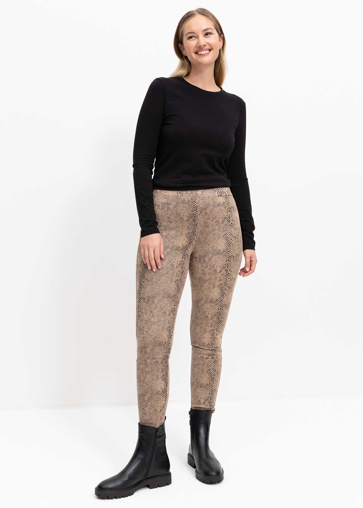 High Waist Faux Suede Leggings | Woolworths.co.za