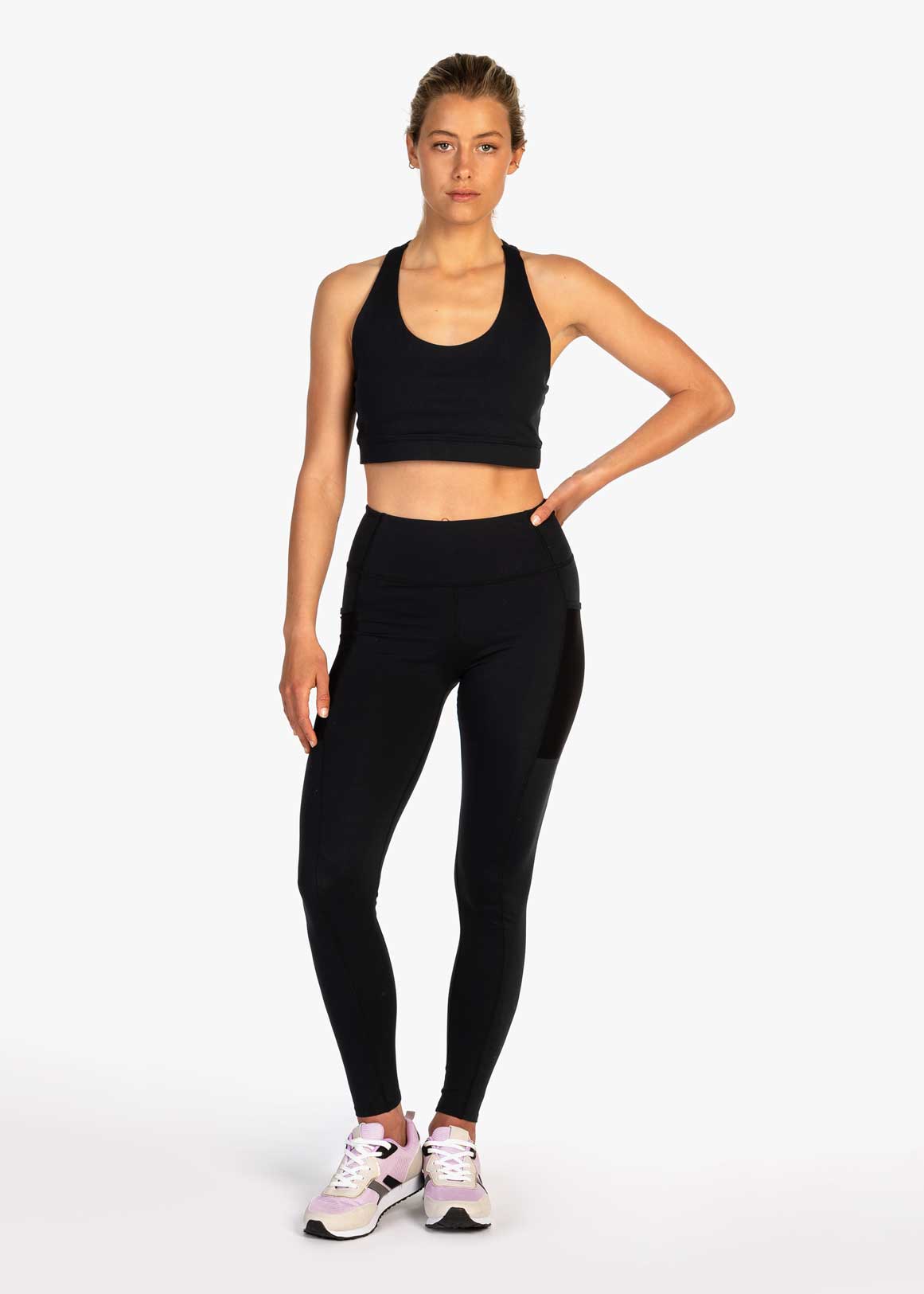 High Waist Pocket Nylon Leggings | Woolworths.co.za