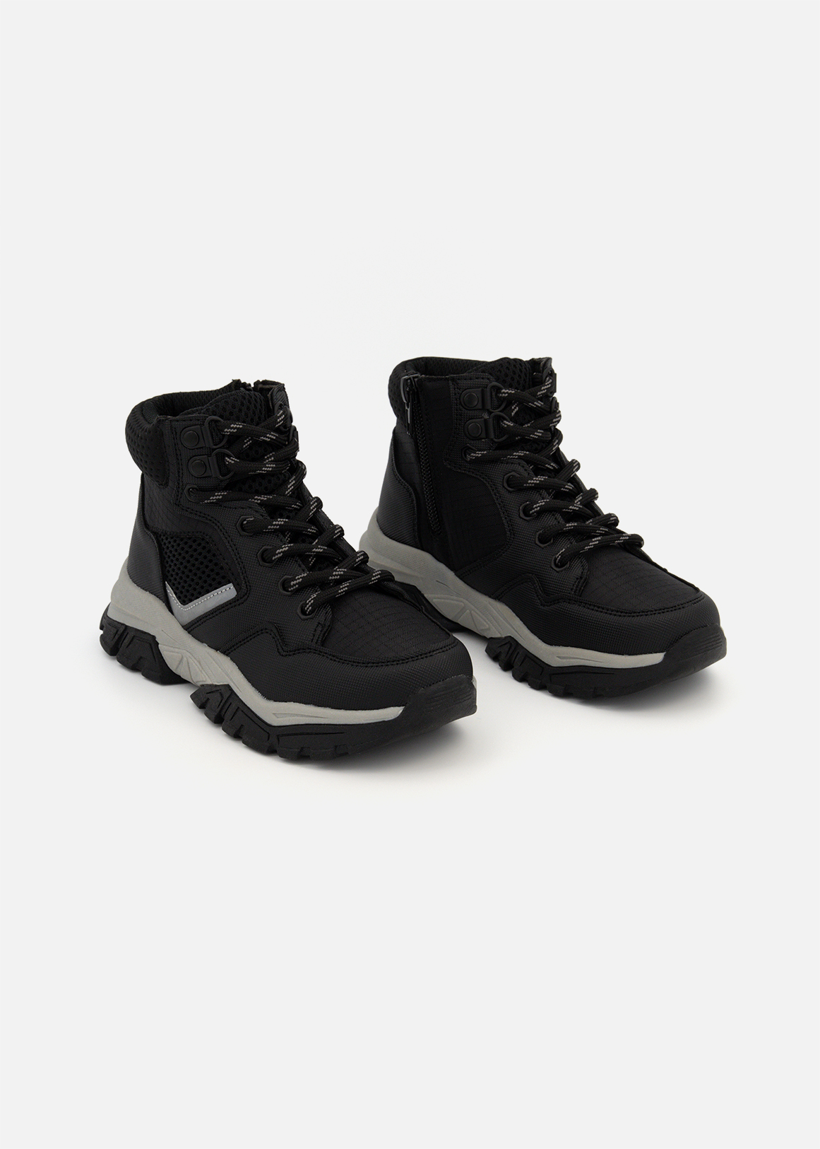 Hiker Lace-up Boots (Size 12-6) Older Boy