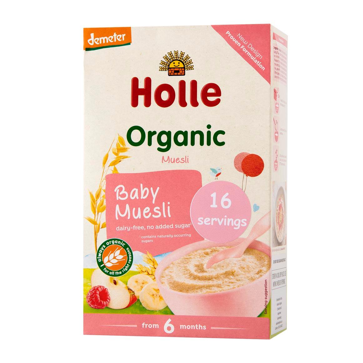 Holle Organic Baby Muesli Porridge From Months 250 g - Main Image