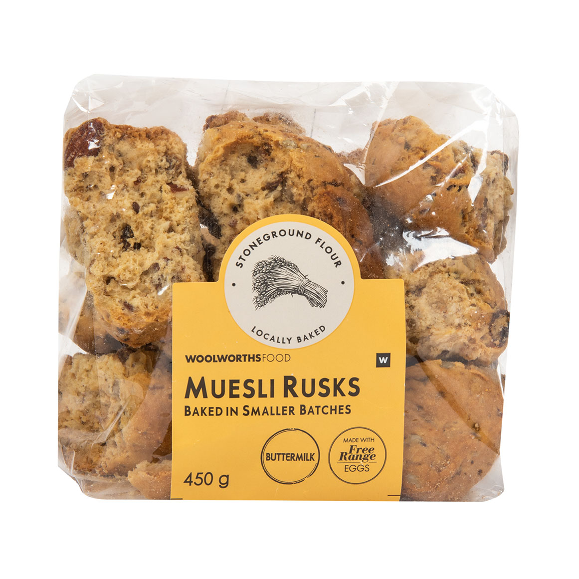 Homestyle Muesli Rusks 450 g | Woolworths.co.za