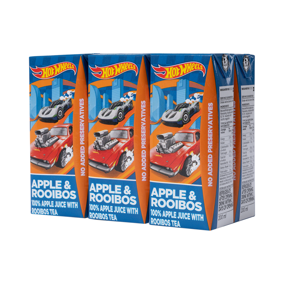 Hot Wheels Apple Juice and Rooibos Tea Juice Blend 6 x 200 ml