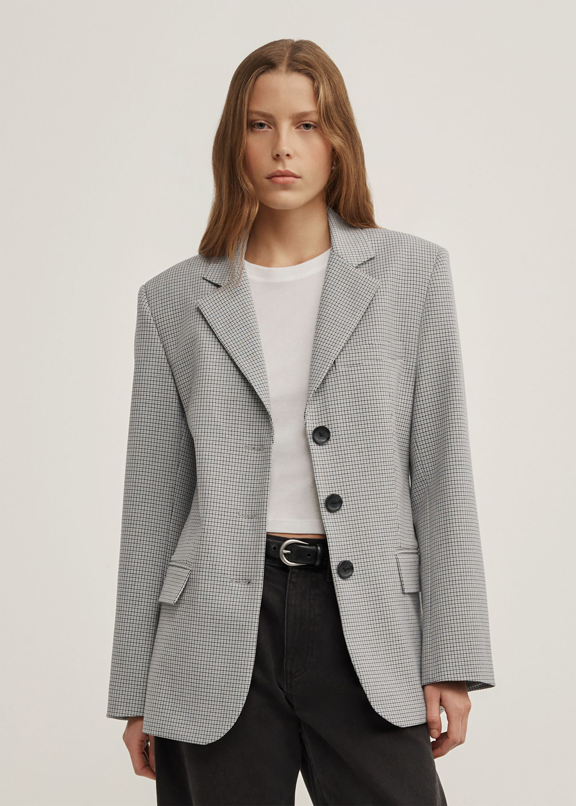 Houndstooth Blazer