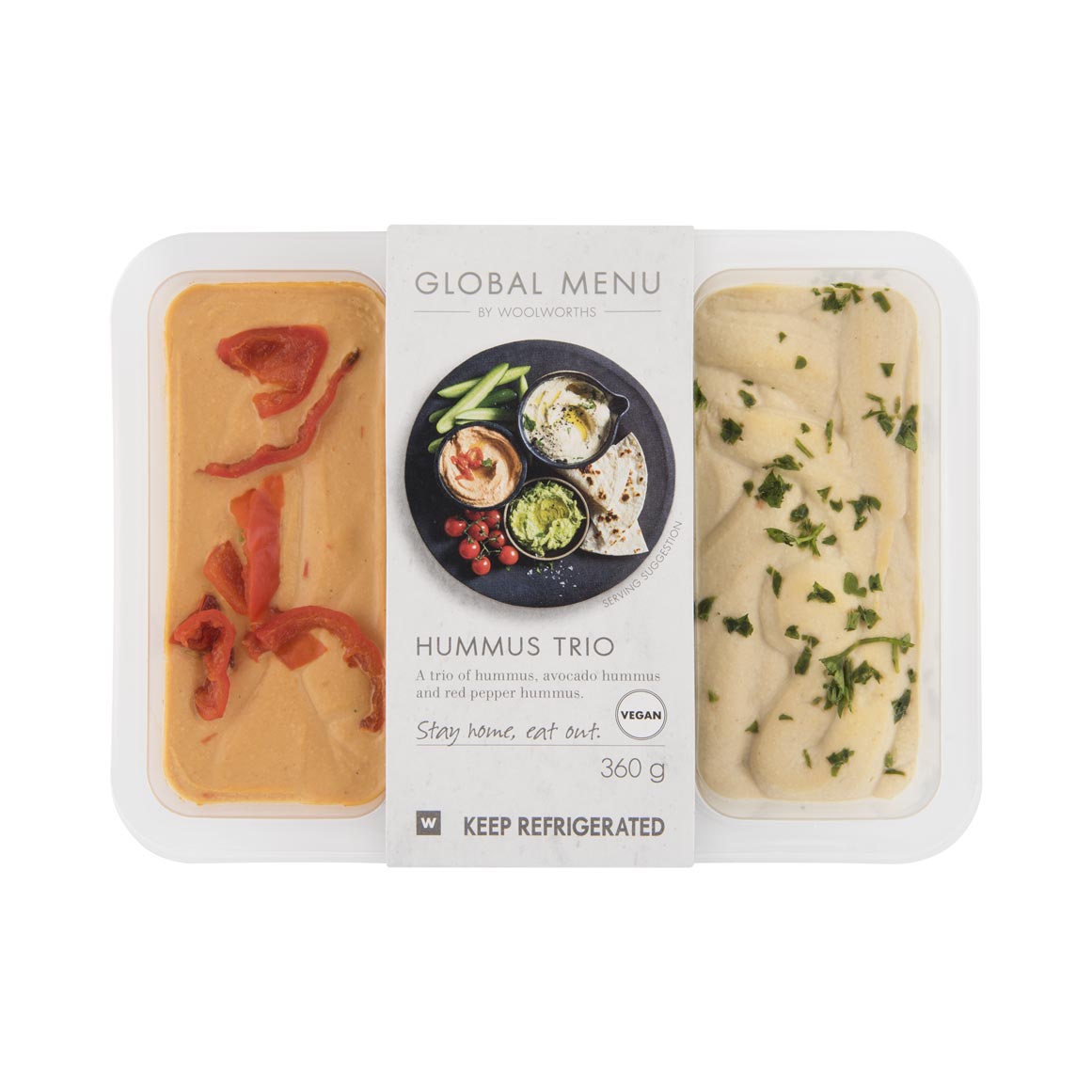 Hummus Trio 3x120g | Woolworths.co.za