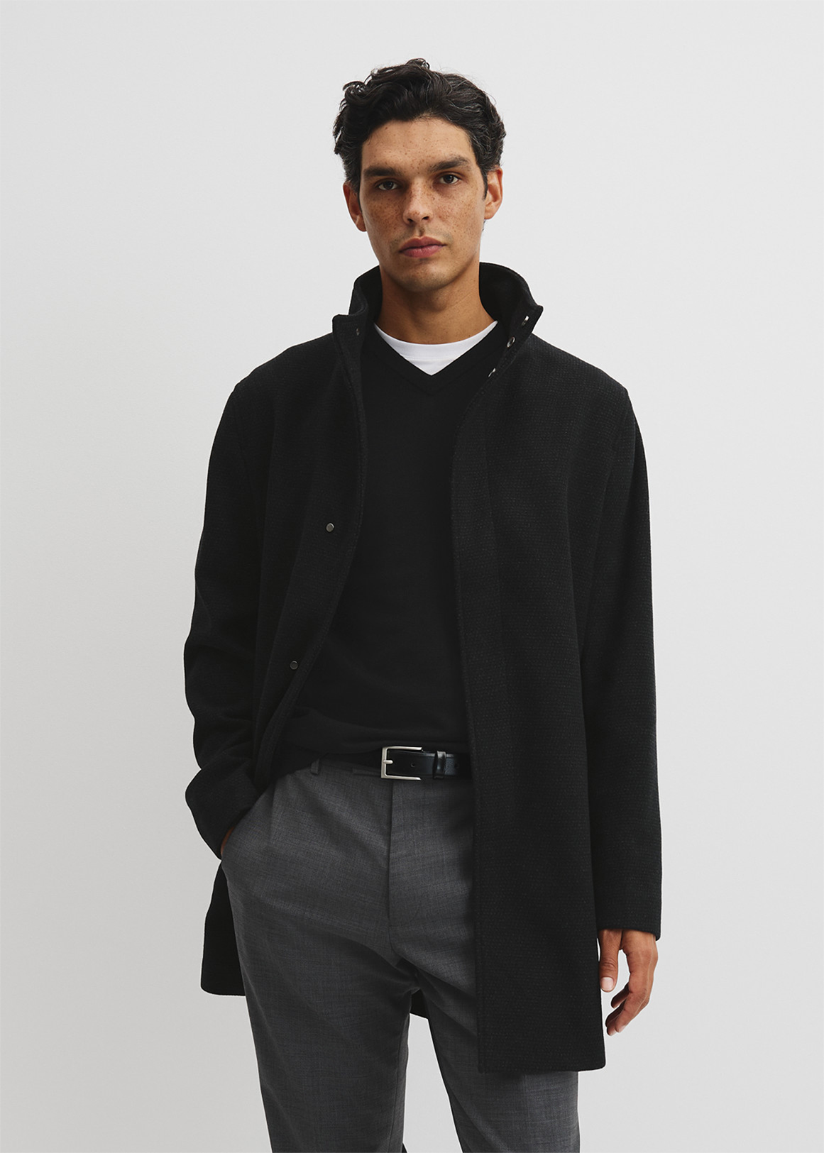 Hybrid Removable Gilet Overcoat