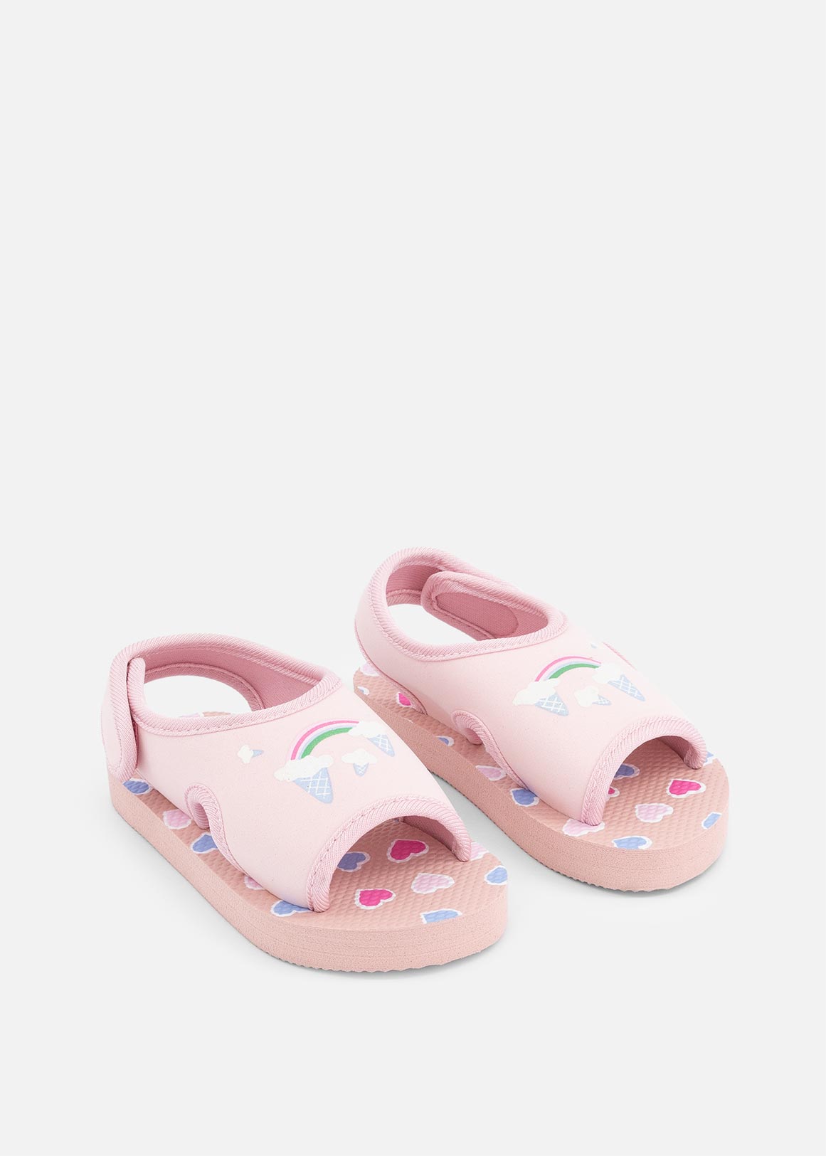 Ice Cream Print Sandals (Size 4-13) Younger Girl | Woolworths.co.za