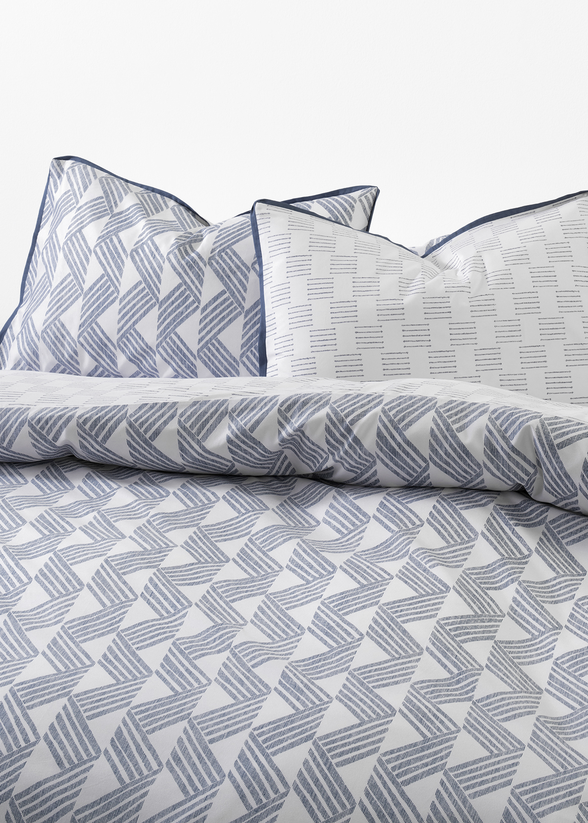 Indie Geo Microfibre Duvet Cover Set