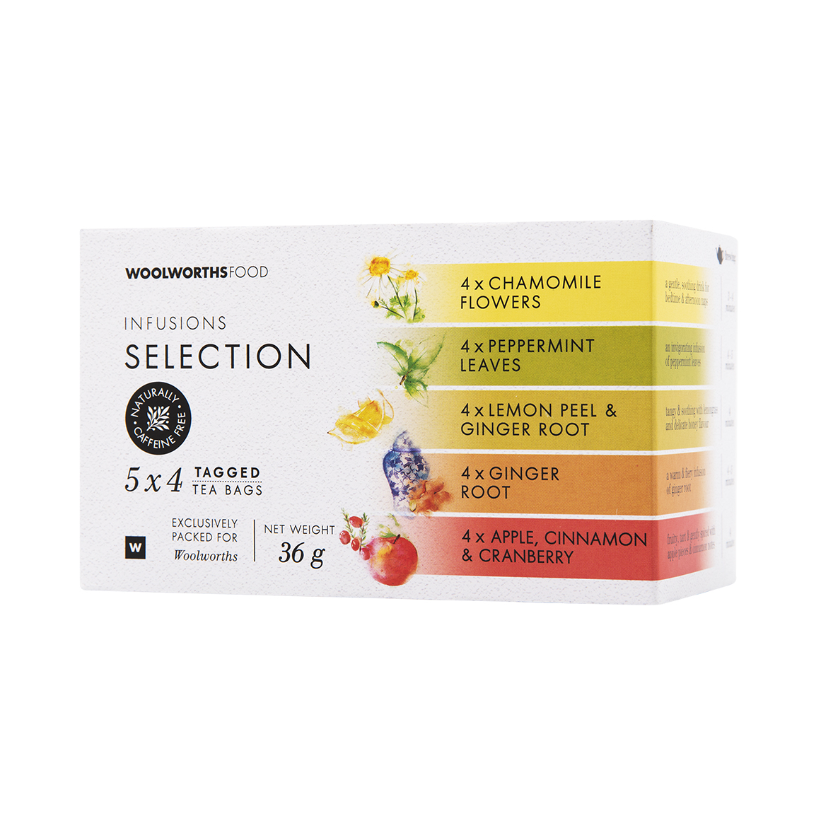 Infusions Selection Tagged Tea Bags 20 Pack | Woolworths.co.za
