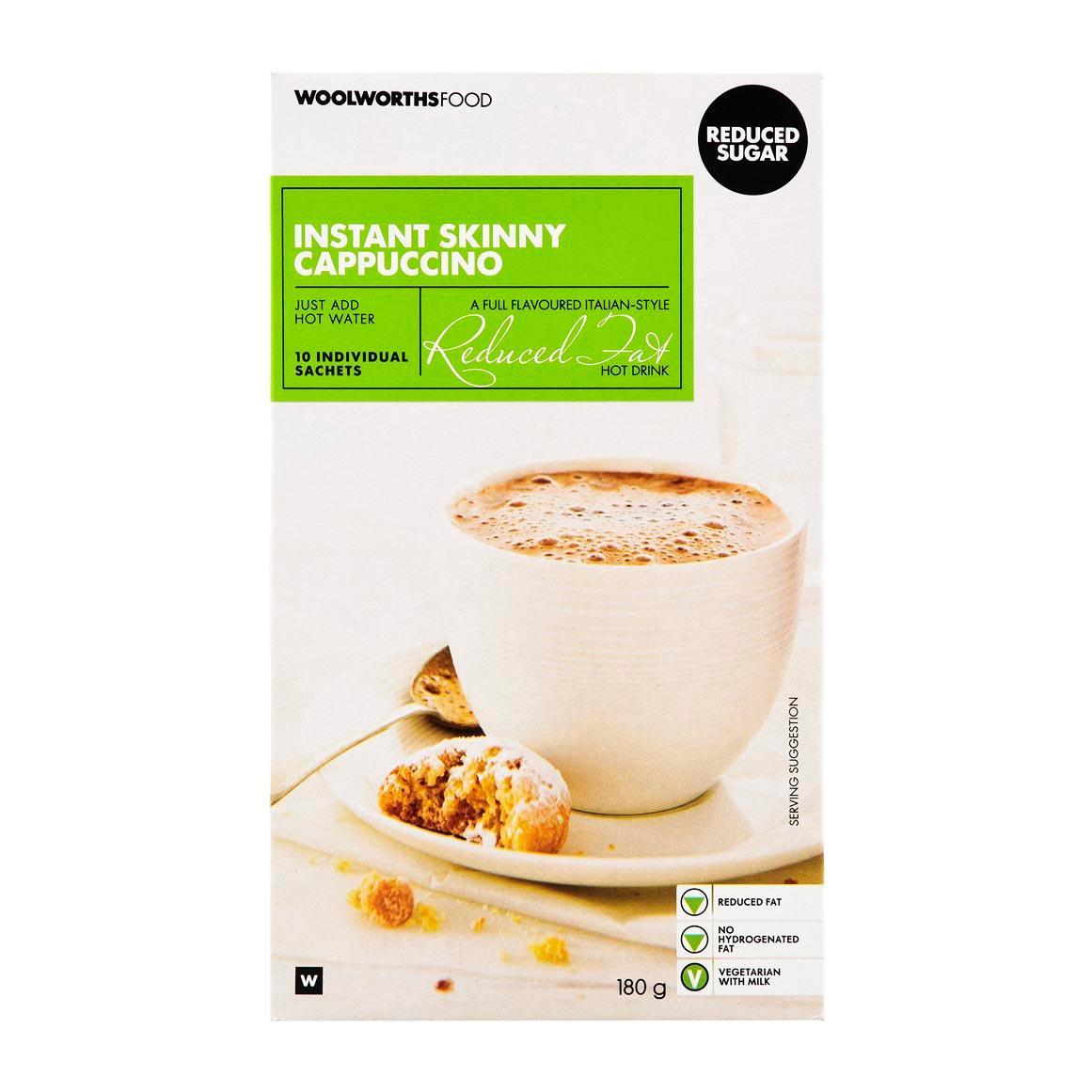 Instant Skinny Cappuccino Sachets 10 x 18 g