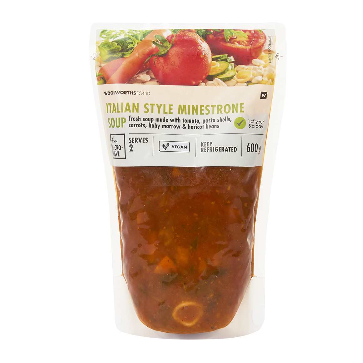Italian Style Minestrone Soup 600 g