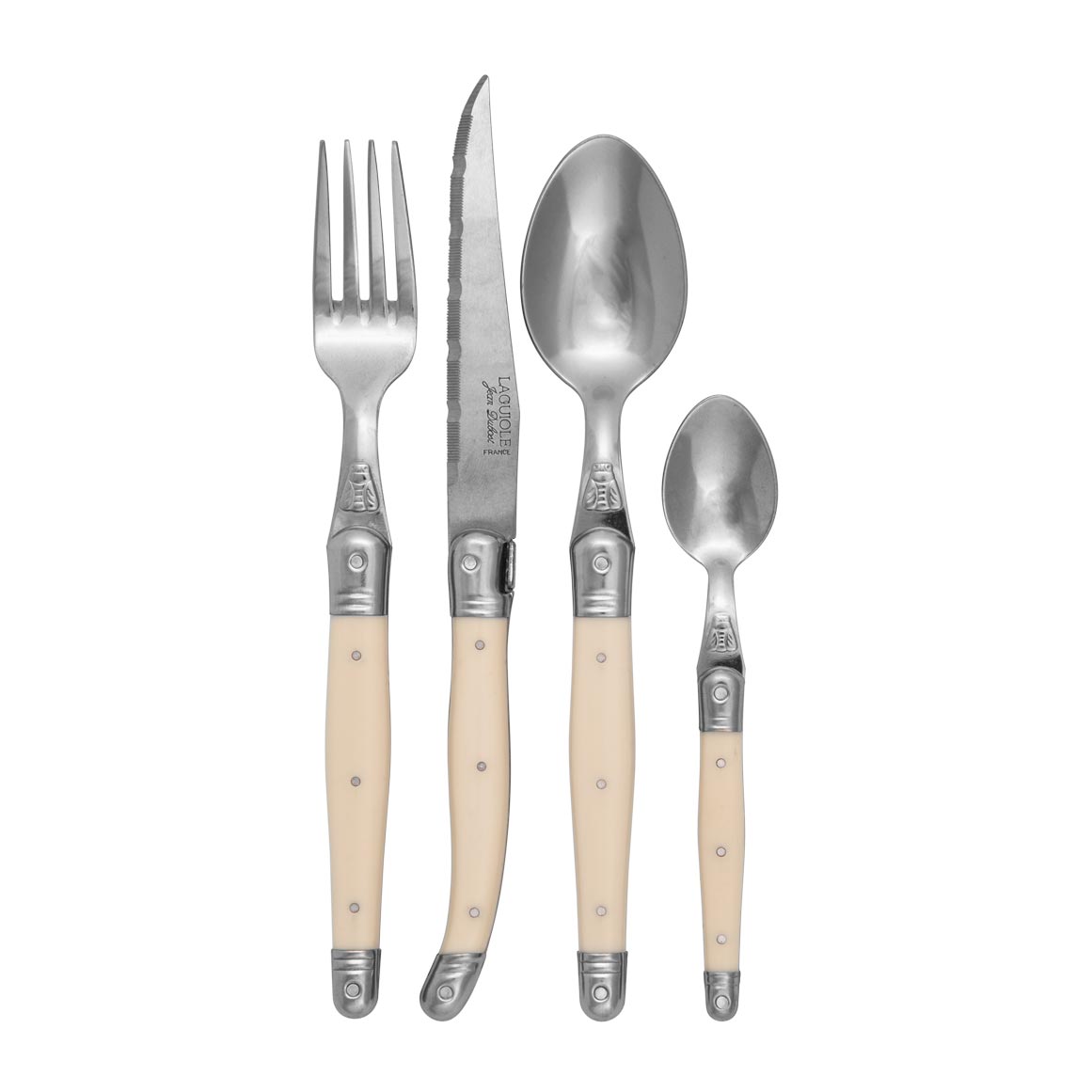 Ivory Cutlery Set 24 Piece