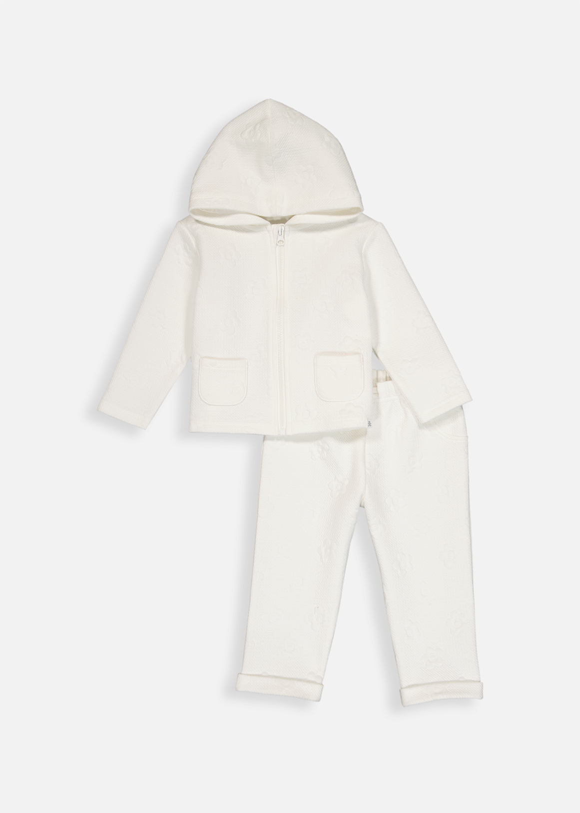 Jacquard Hoodie & Pants Set