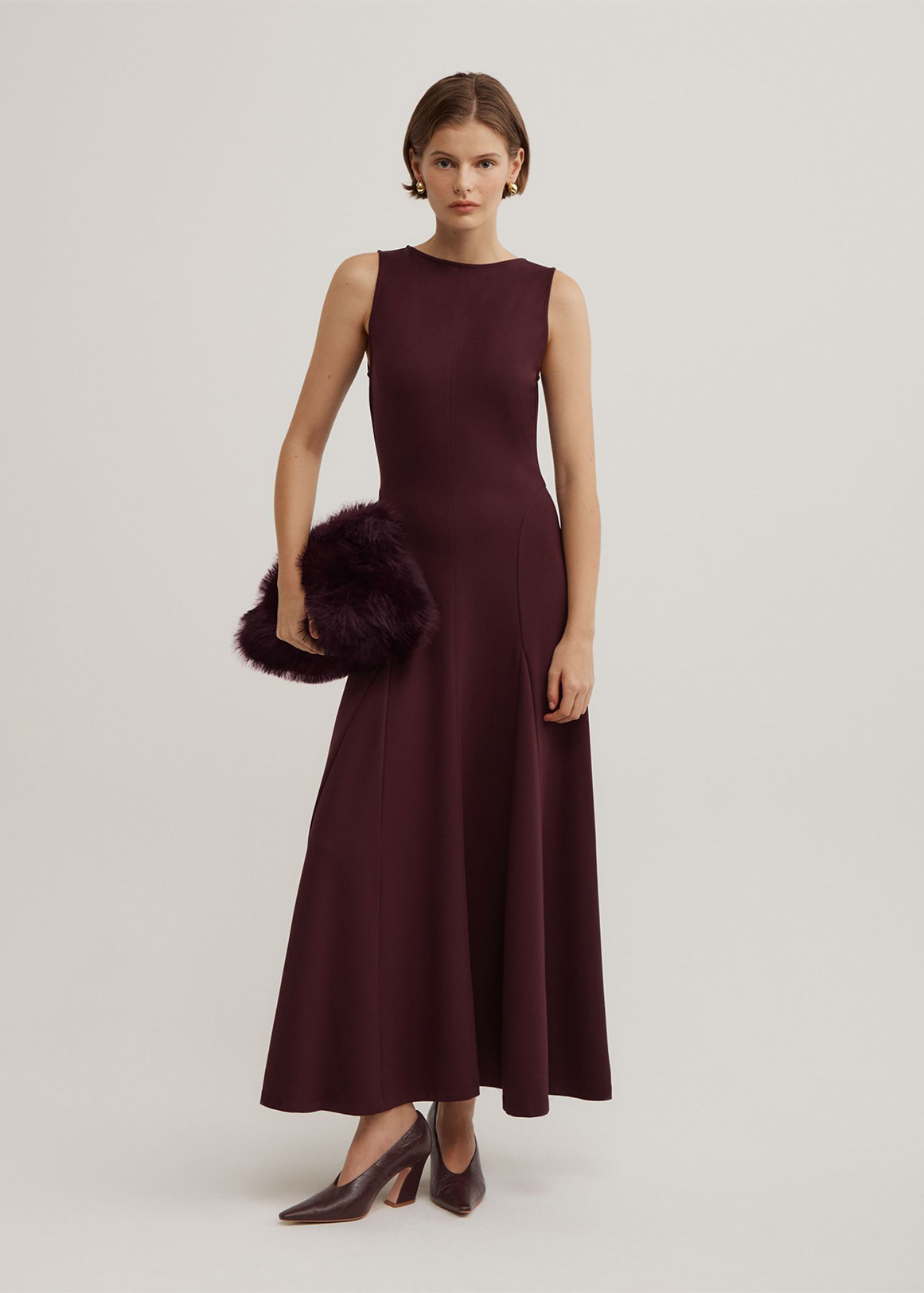Jersey Panel Dress