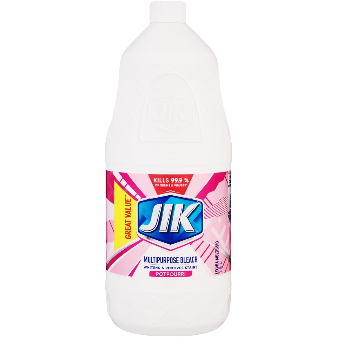 Jik Pot Pourri Liquid Thin Bleach 1.5 L