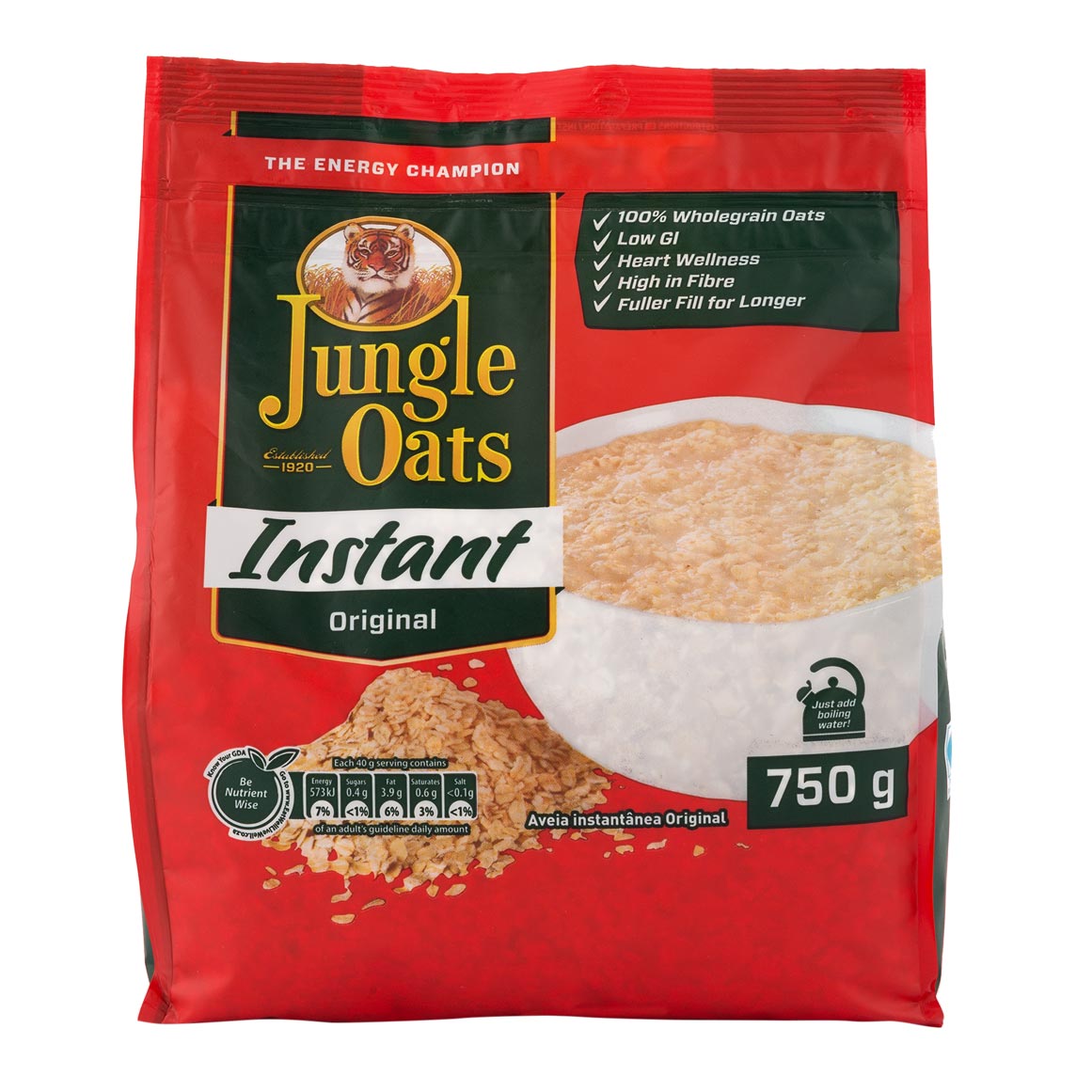 Jungle Oats Original Instant Oats 750 g Woolworths.co.za