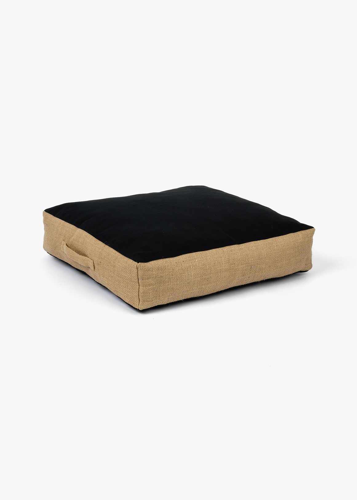 Jute Trim Box Outdoor Cotton Cushion