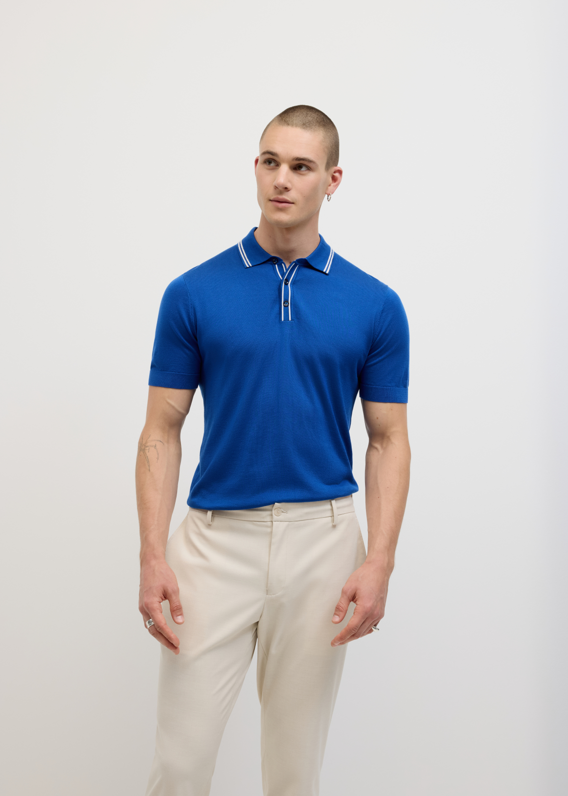 Keagan Stripe Detail Polo
