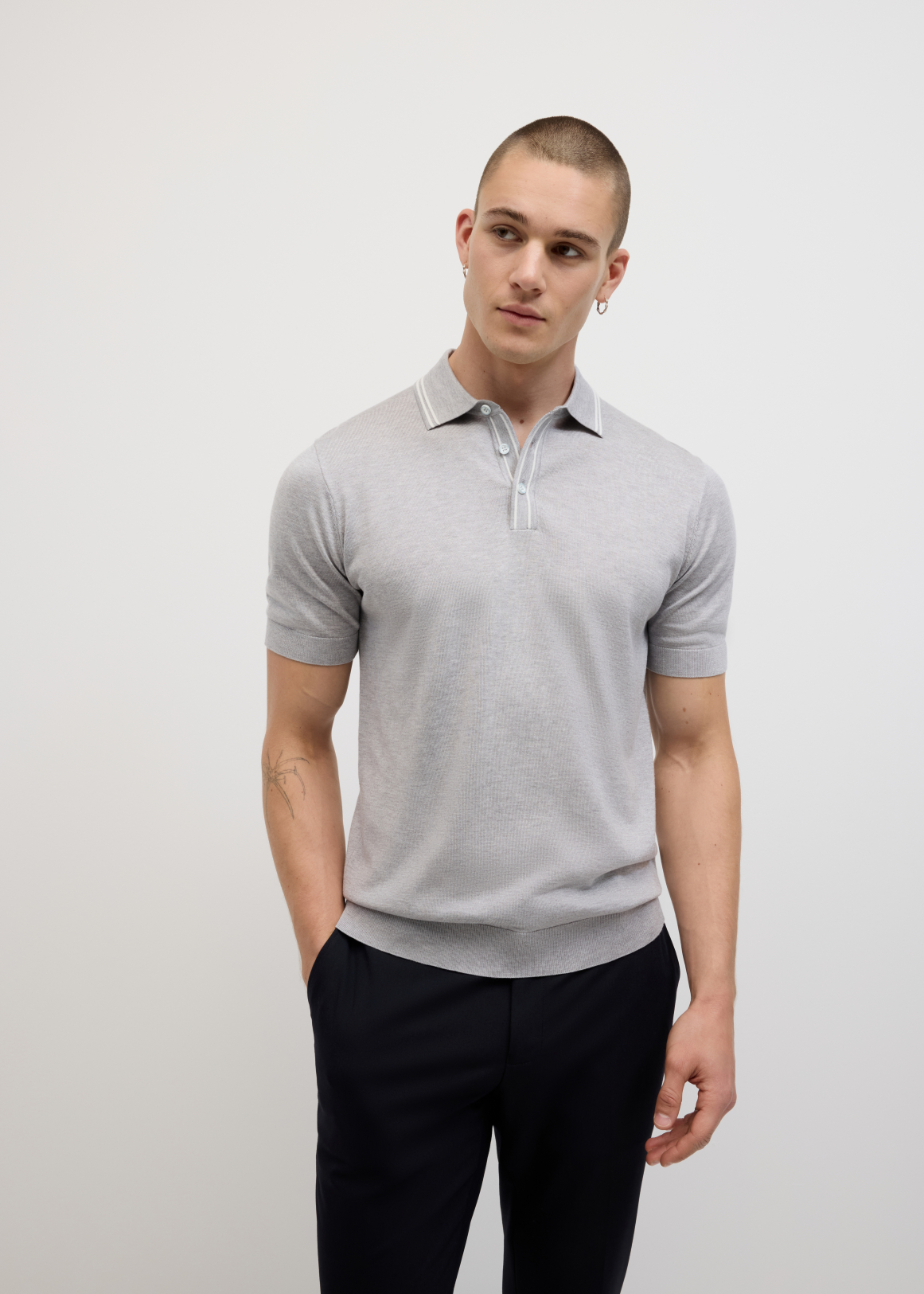 Keagan Stripe Detail Polo