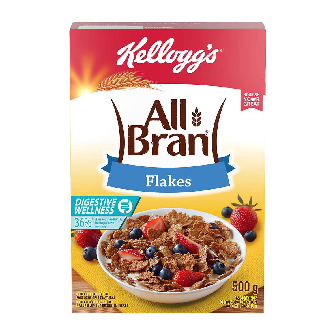 Kellogg s All Bran Flakes 500 G Woolworths co za Kellogg s All Bran Flakes 500 G Woolworths co za