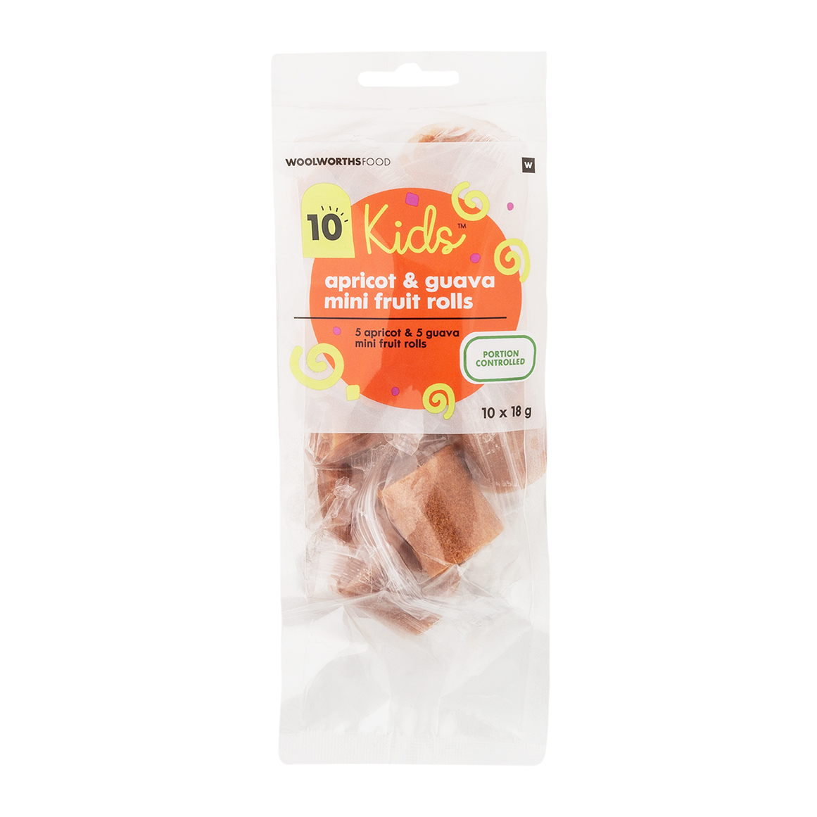 Kids™ Apricot and Guava Mini Fruit Rolls 10 x 18 g