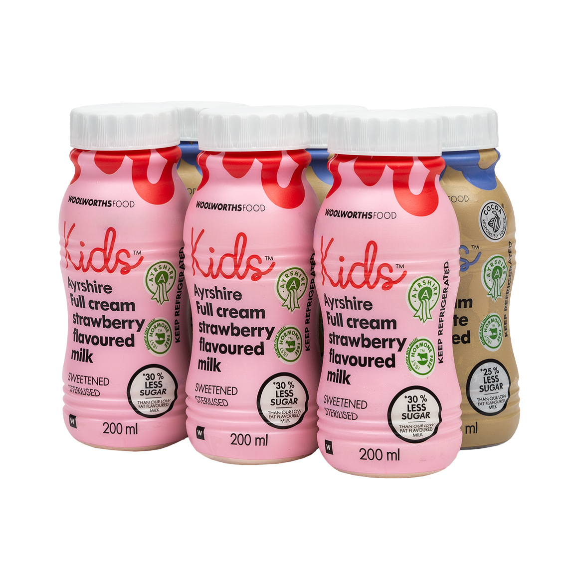 Kids™ Ayrshire Full Cream Flavoured Milk 6 x 200 ml