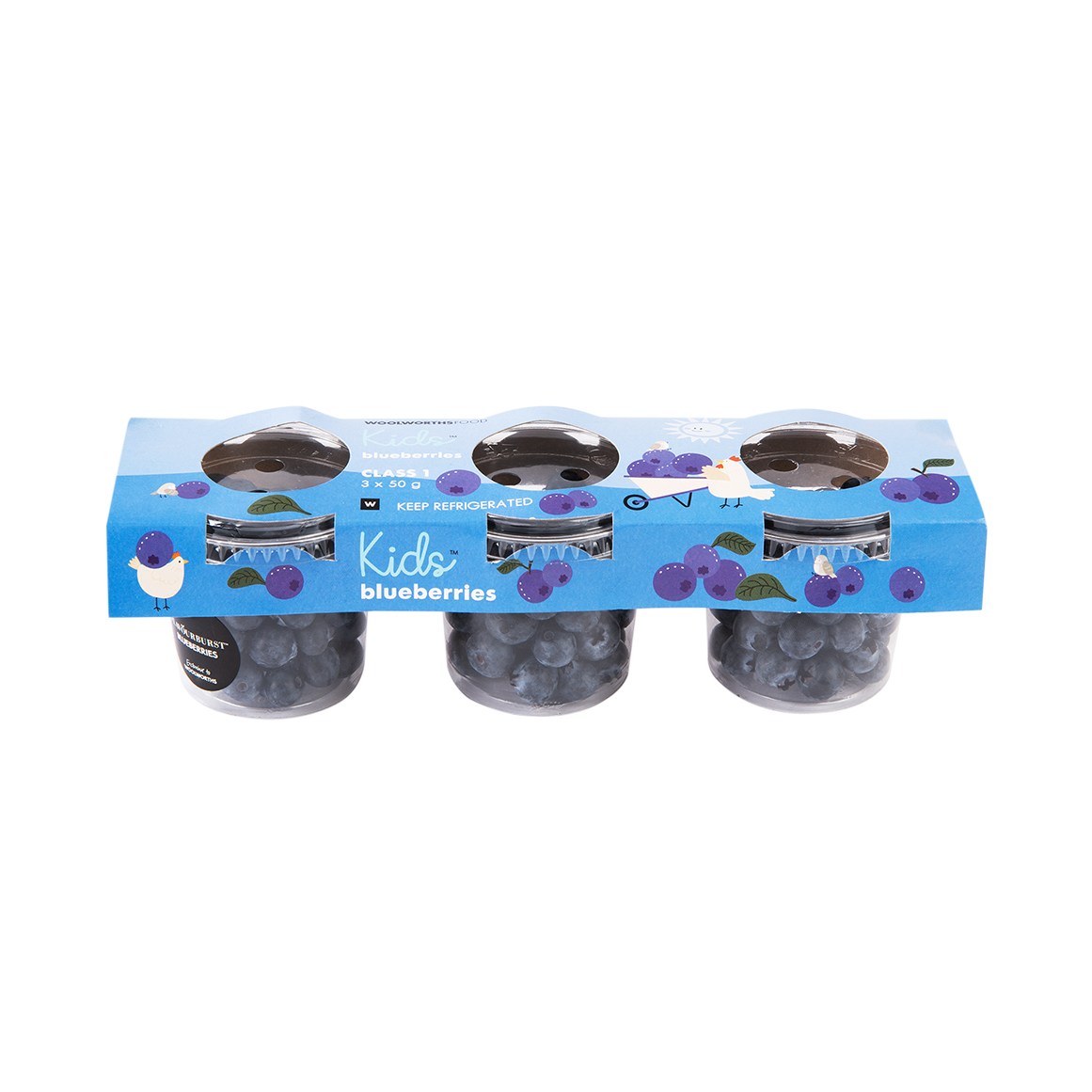 Photo of Kids™ Blueberries 3 x 50 g