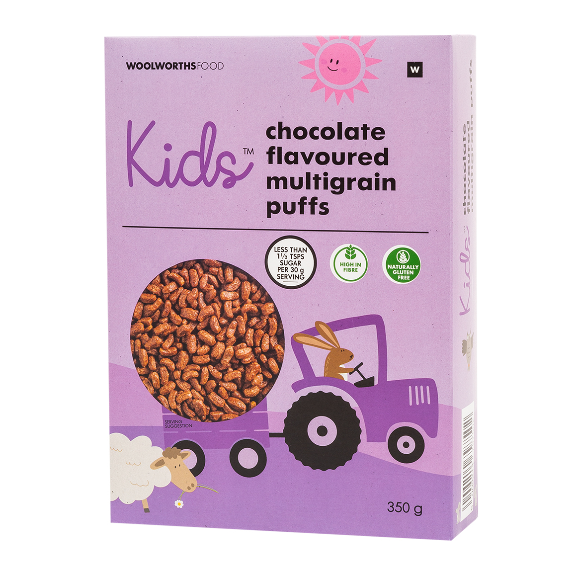 Kids™ Chocolate Flavoured Multigrain Puffs 350 g