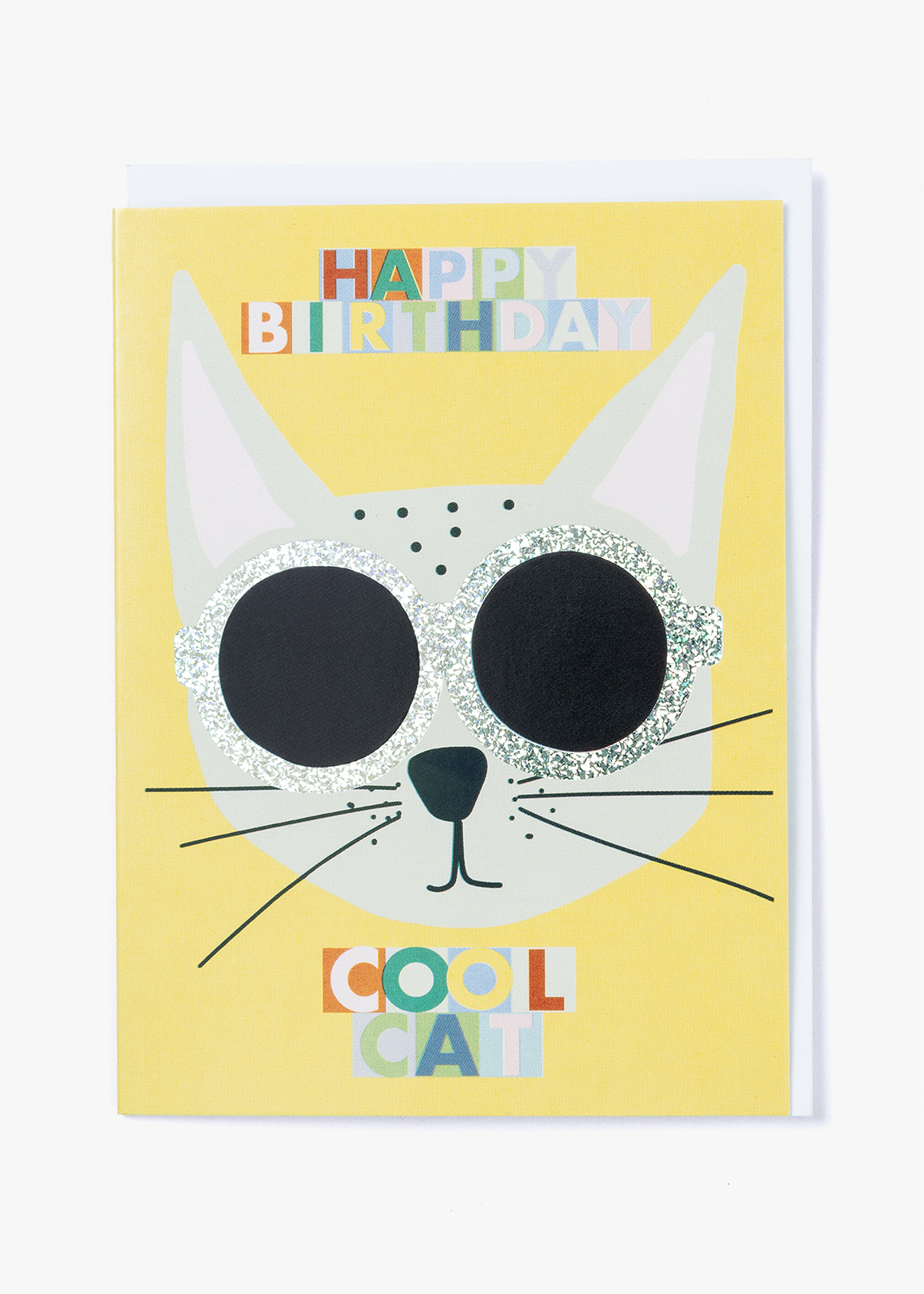Kids Cool Cat Foil Gift Card