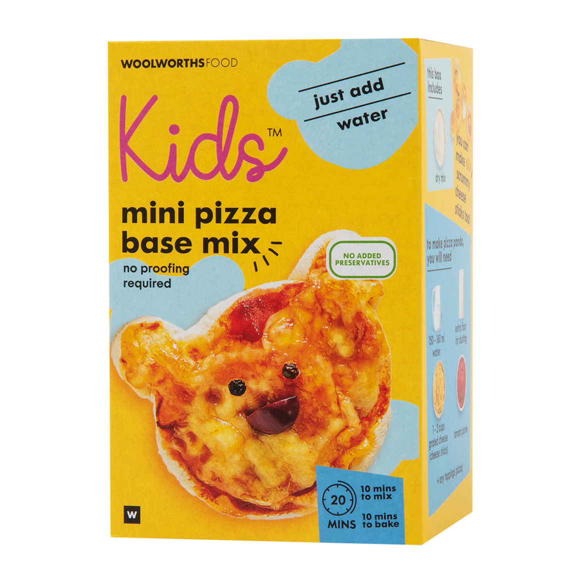 Kids™ Mini Pizza Base Mix 320 g