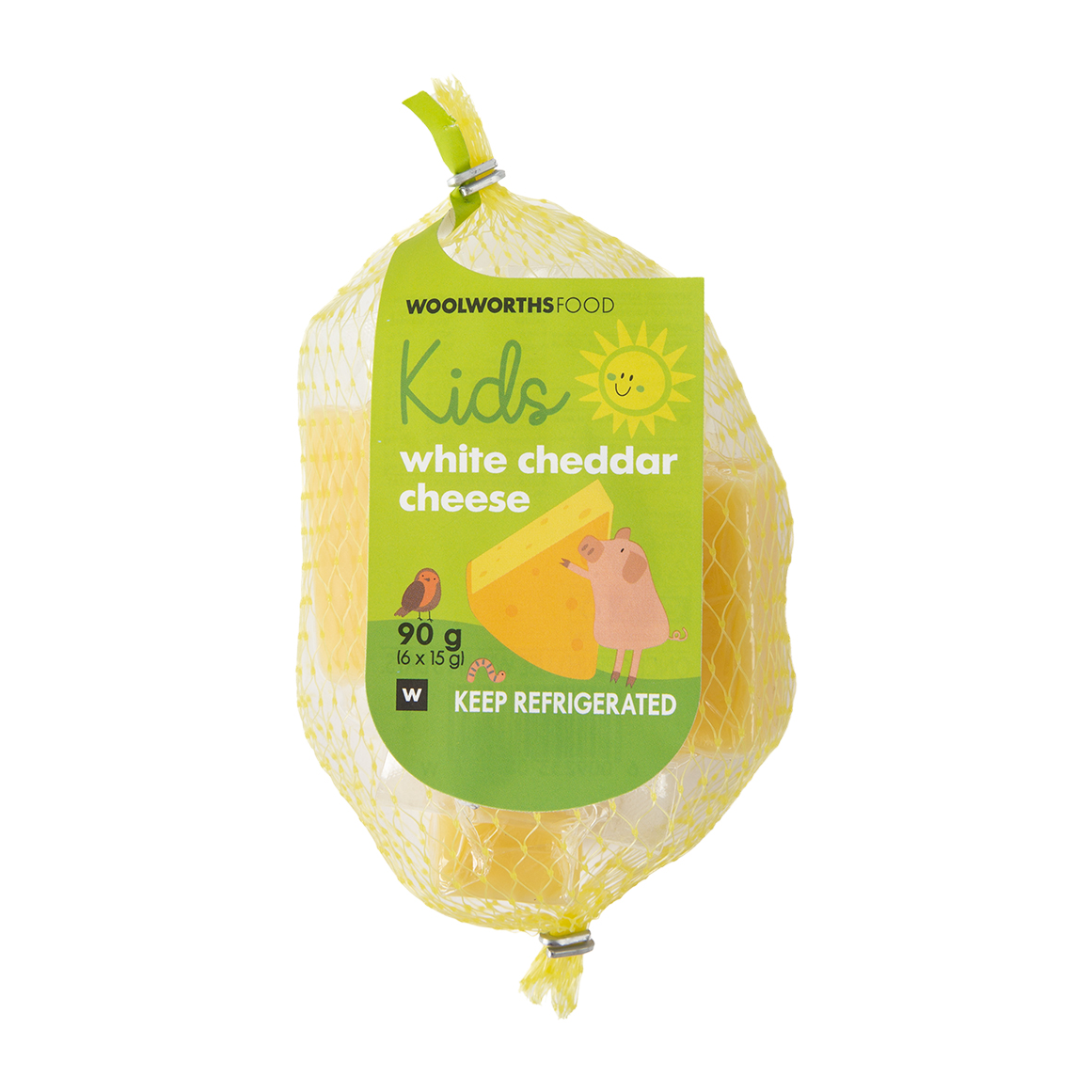 Kids™ White Cheddar Cheese Portions 6 x 15 g