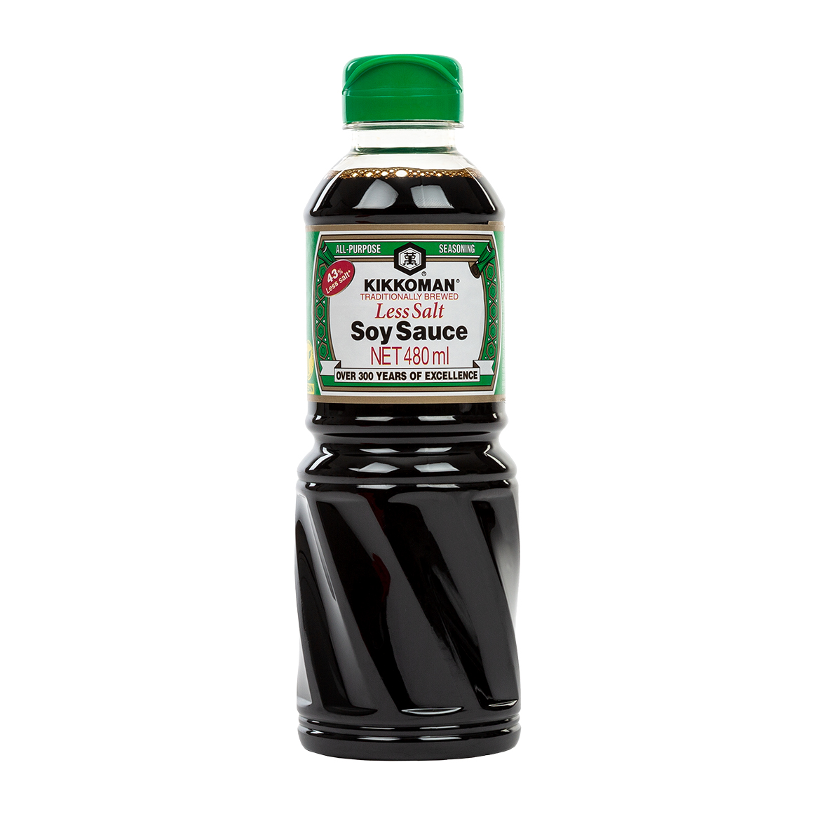 Kikkoman Traditional Less Salt Soy Sauce 480 ml | Woolworths.co.za