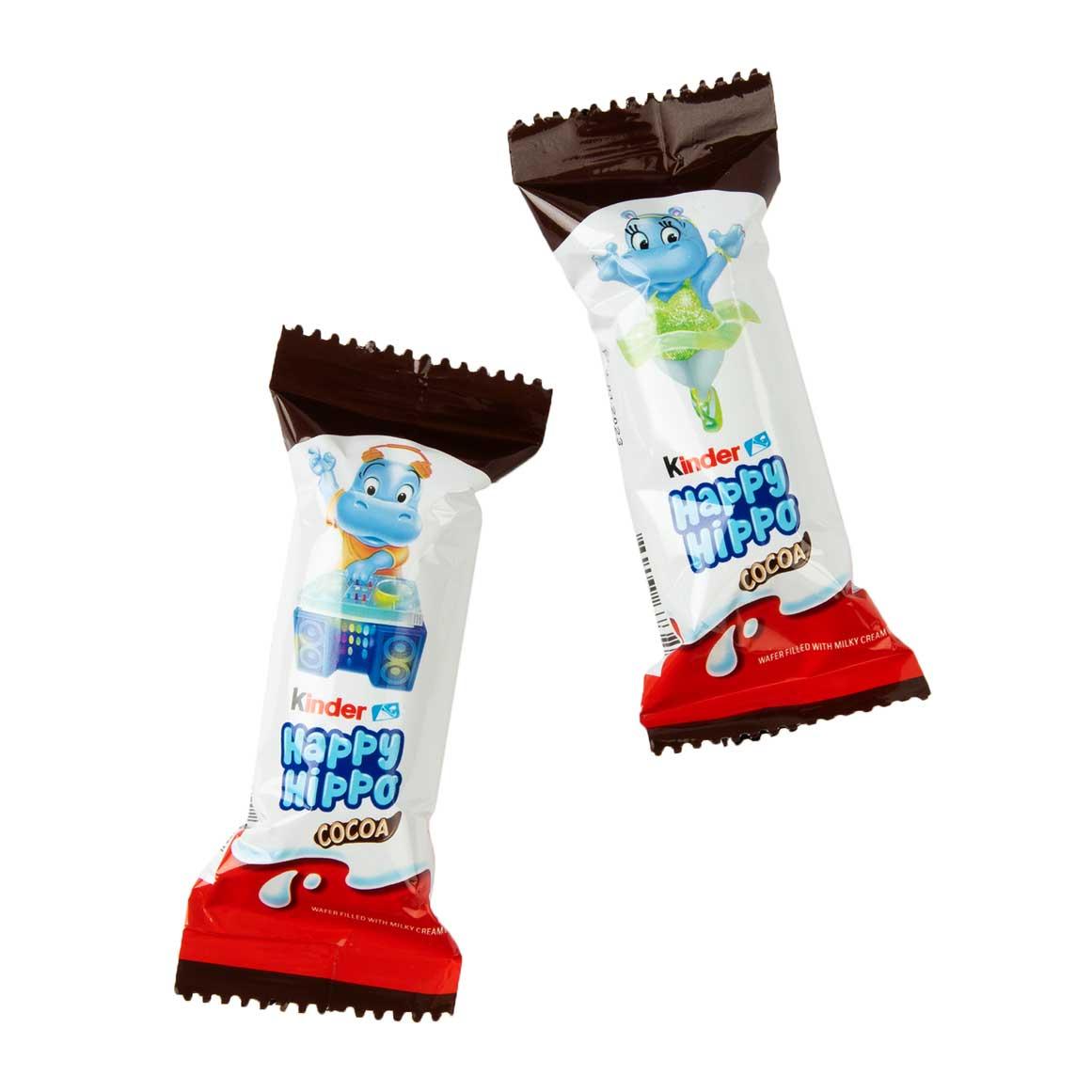 Kinder Chocolate Happy Hippo Milk & Cocoa/Milk & Hazelnut -SAME DAY DISPATCH