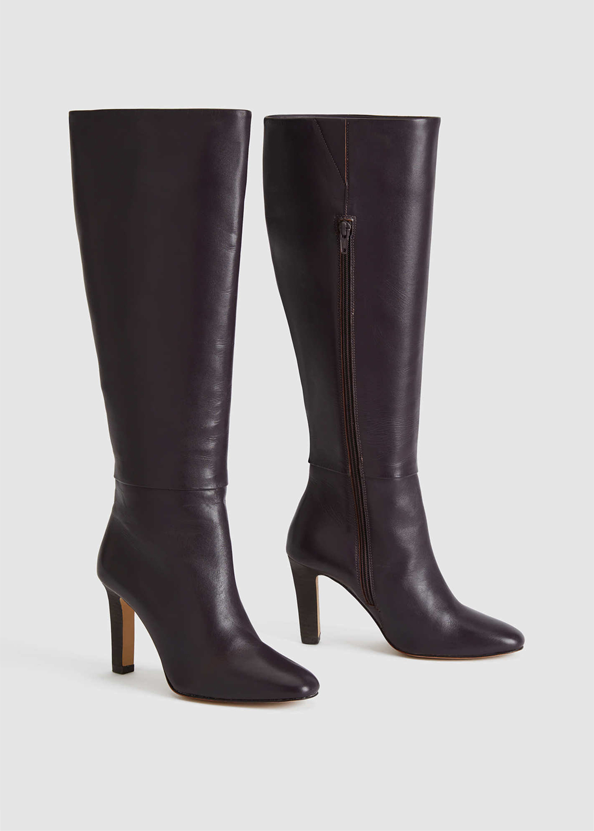 Knee High Leather Boot | Woolworths.co.za