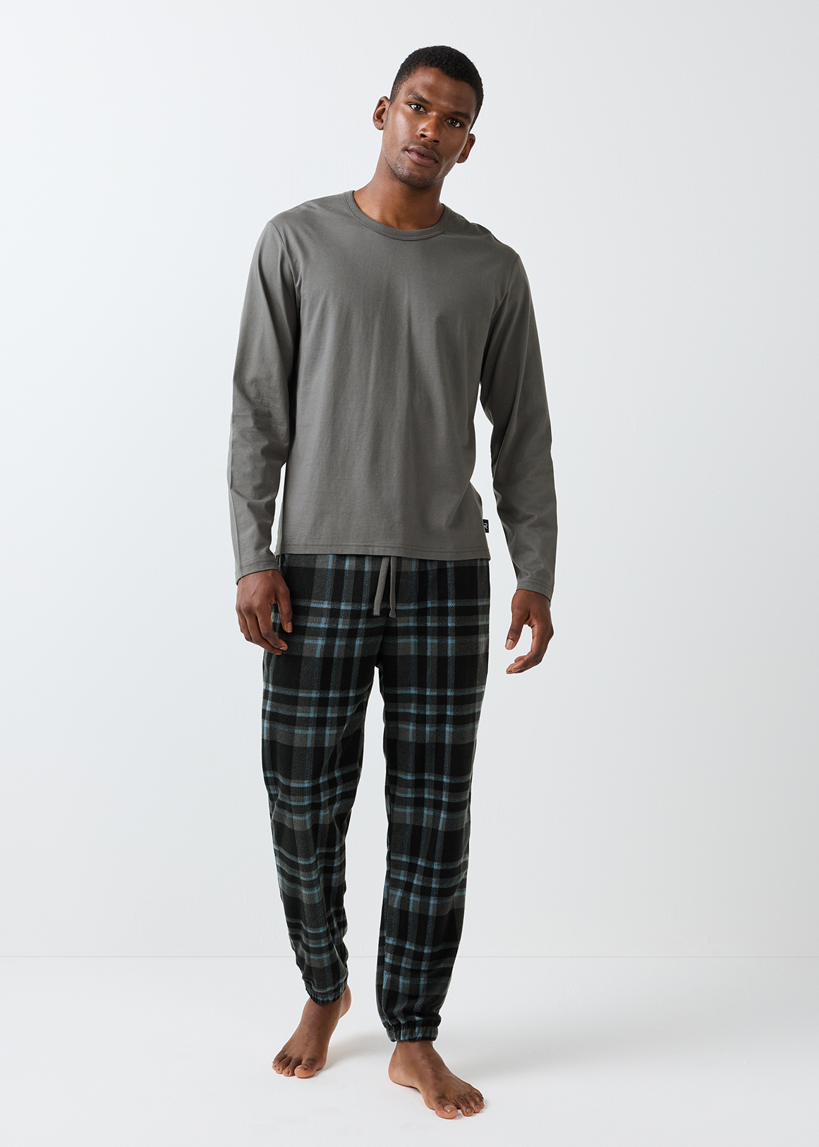 Knit Cotton Fleece Pyjamas