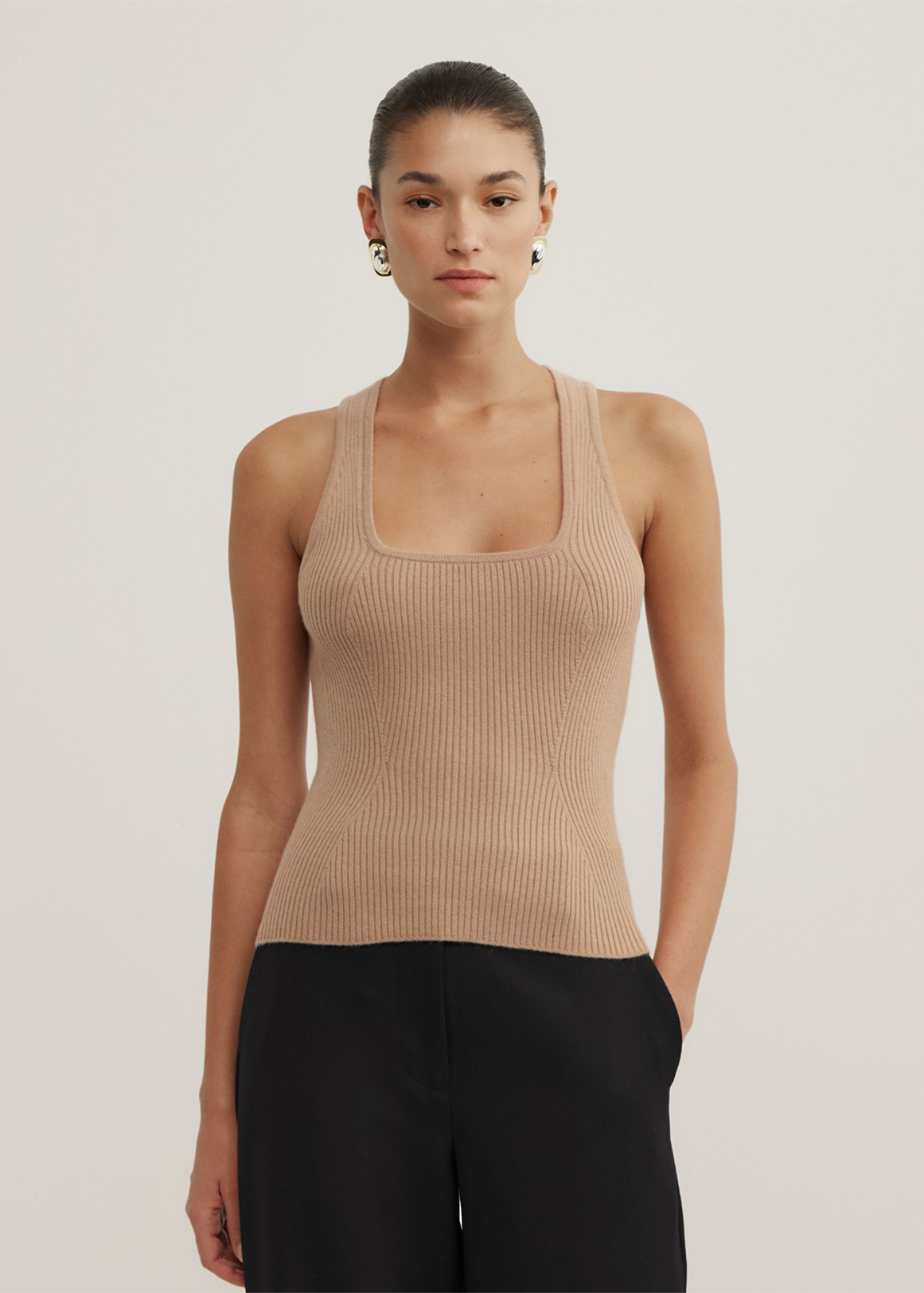 Knit Rib Tank Top