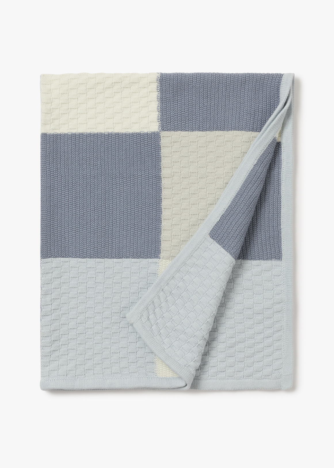 Knitted Patchwork Blanket