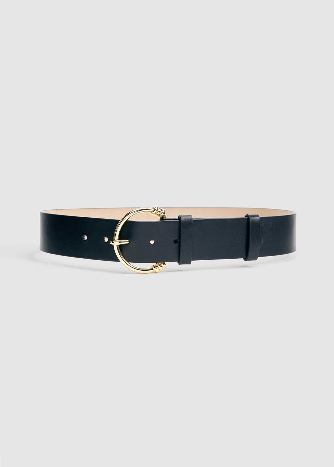 Knot Buckle Leather Belt | Woolworths.co.za