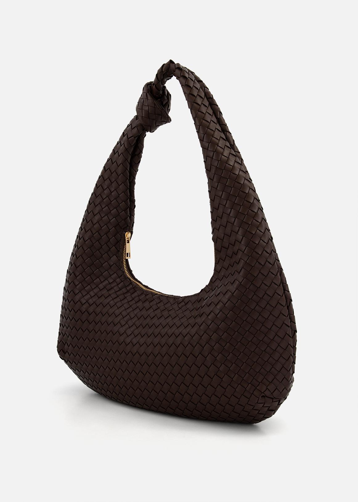 Knot Weave Hobo Bag