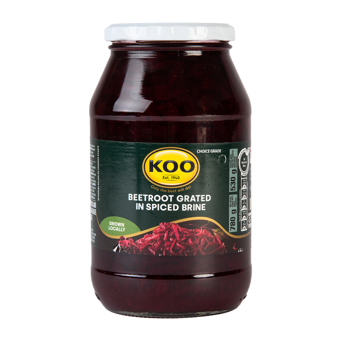 Koo Grated and Spiced Beetroot in Spiced Brine 780 g | Woolworths.co.za