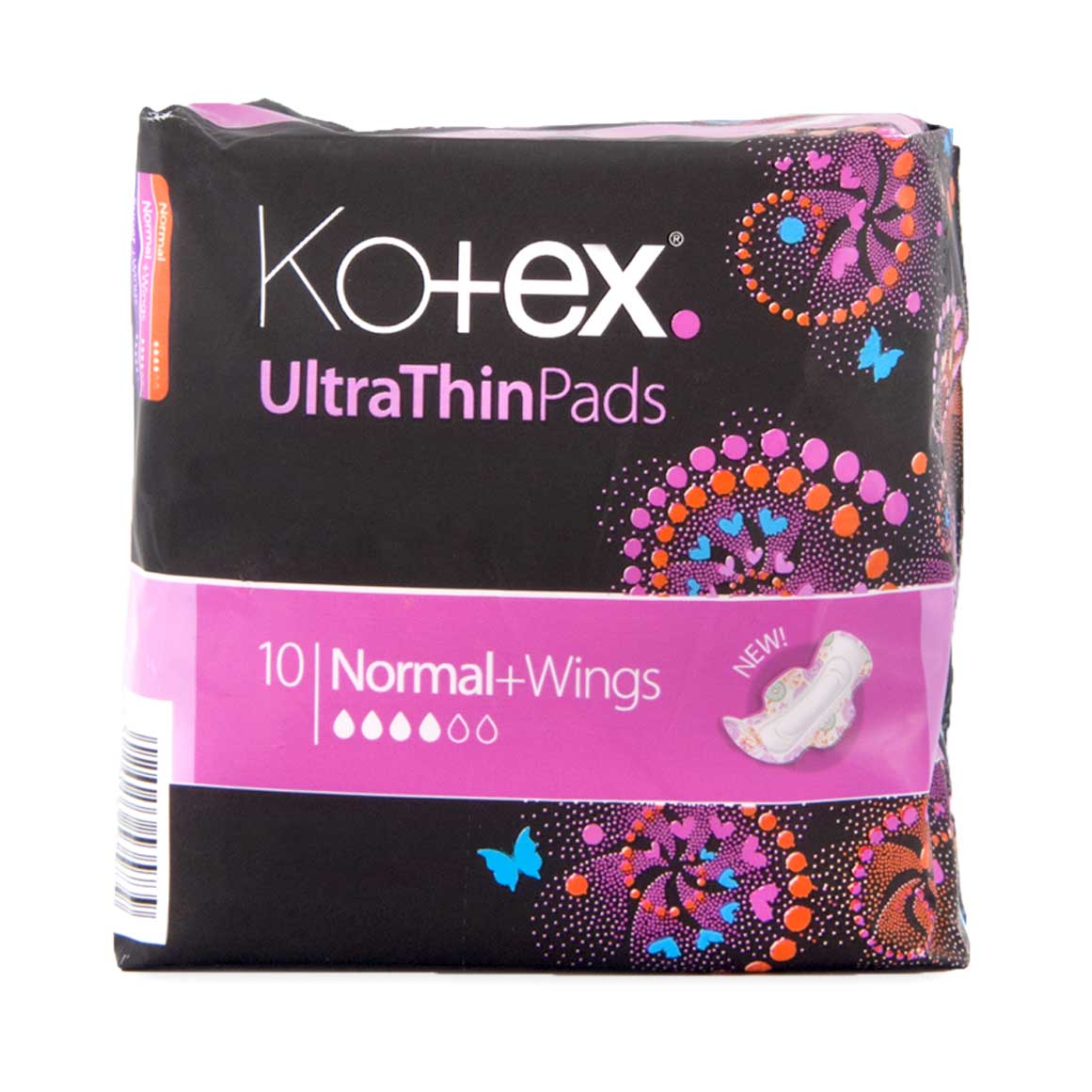 Kotex Normal with Wings Ultra Thin Pads 10 pk | Woolworths.co.za